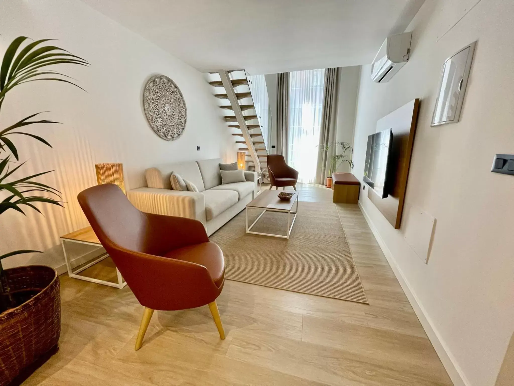 Living room, Seating Area in Hotel Emblemático Hi Suites