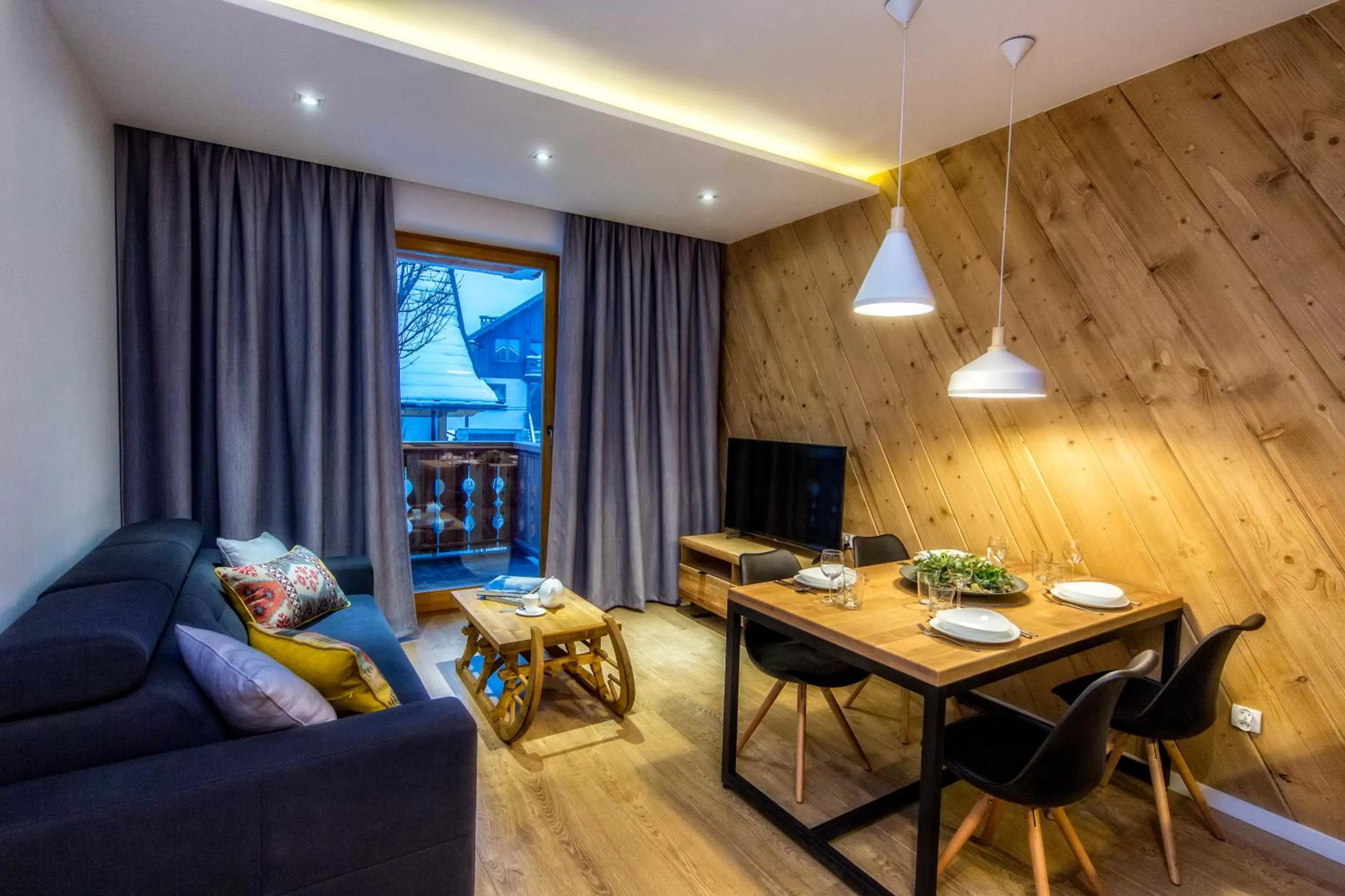 TV and multimedia in Aparthotel Giewont