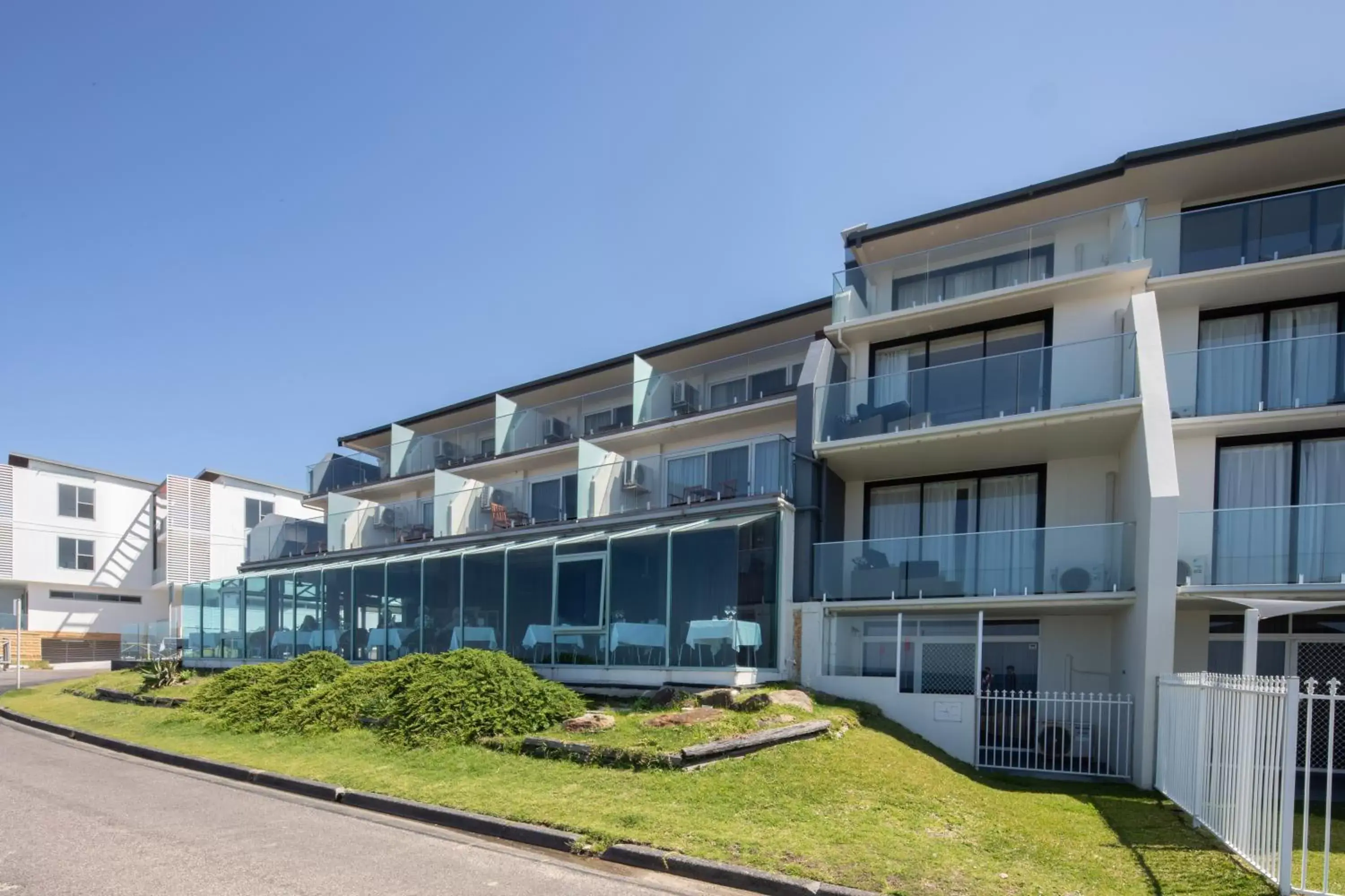 Property Building in Ocean Front Motel