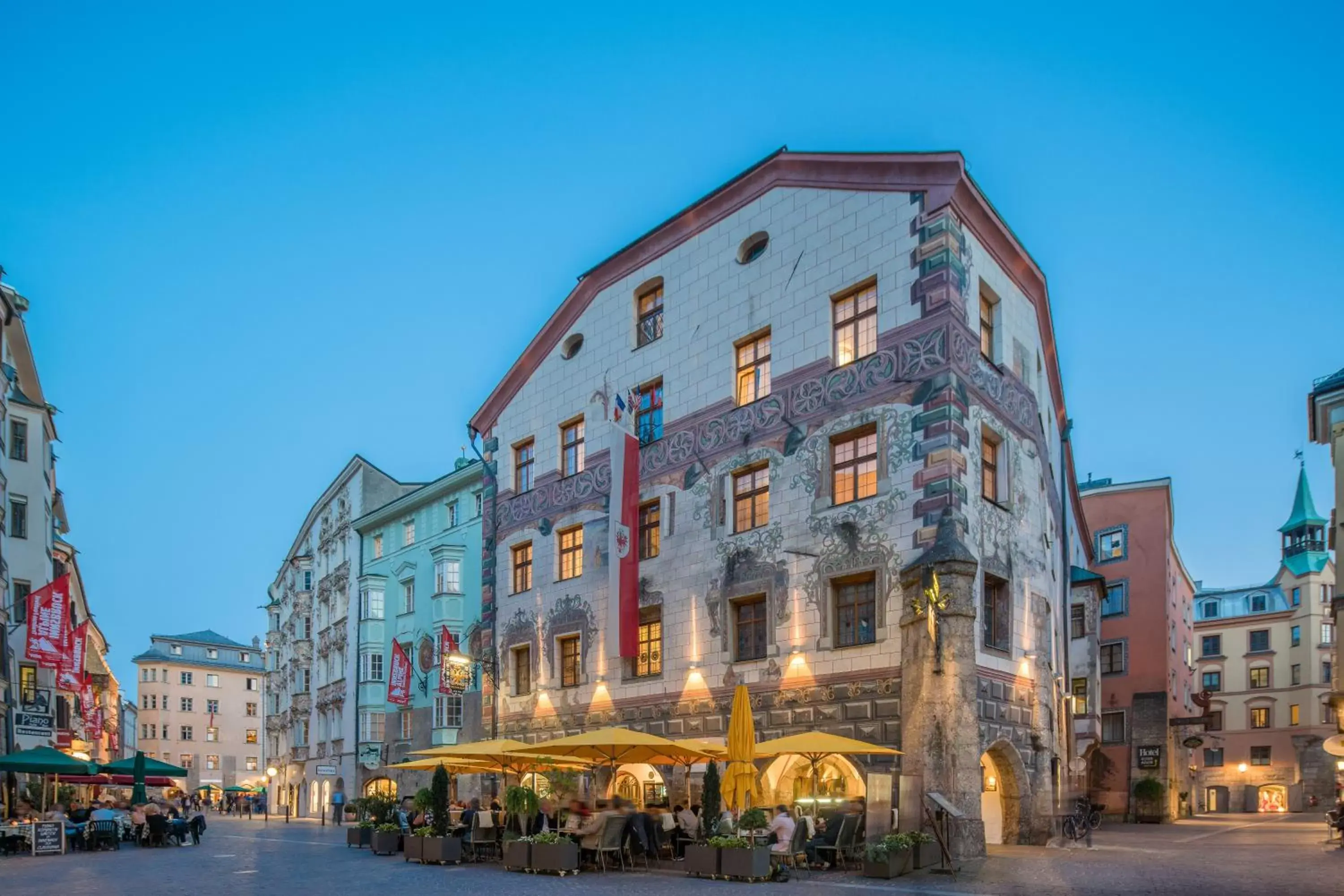 Property Building in BEST WESTERN Plus Hotel Goldener Adler Innsbruck
