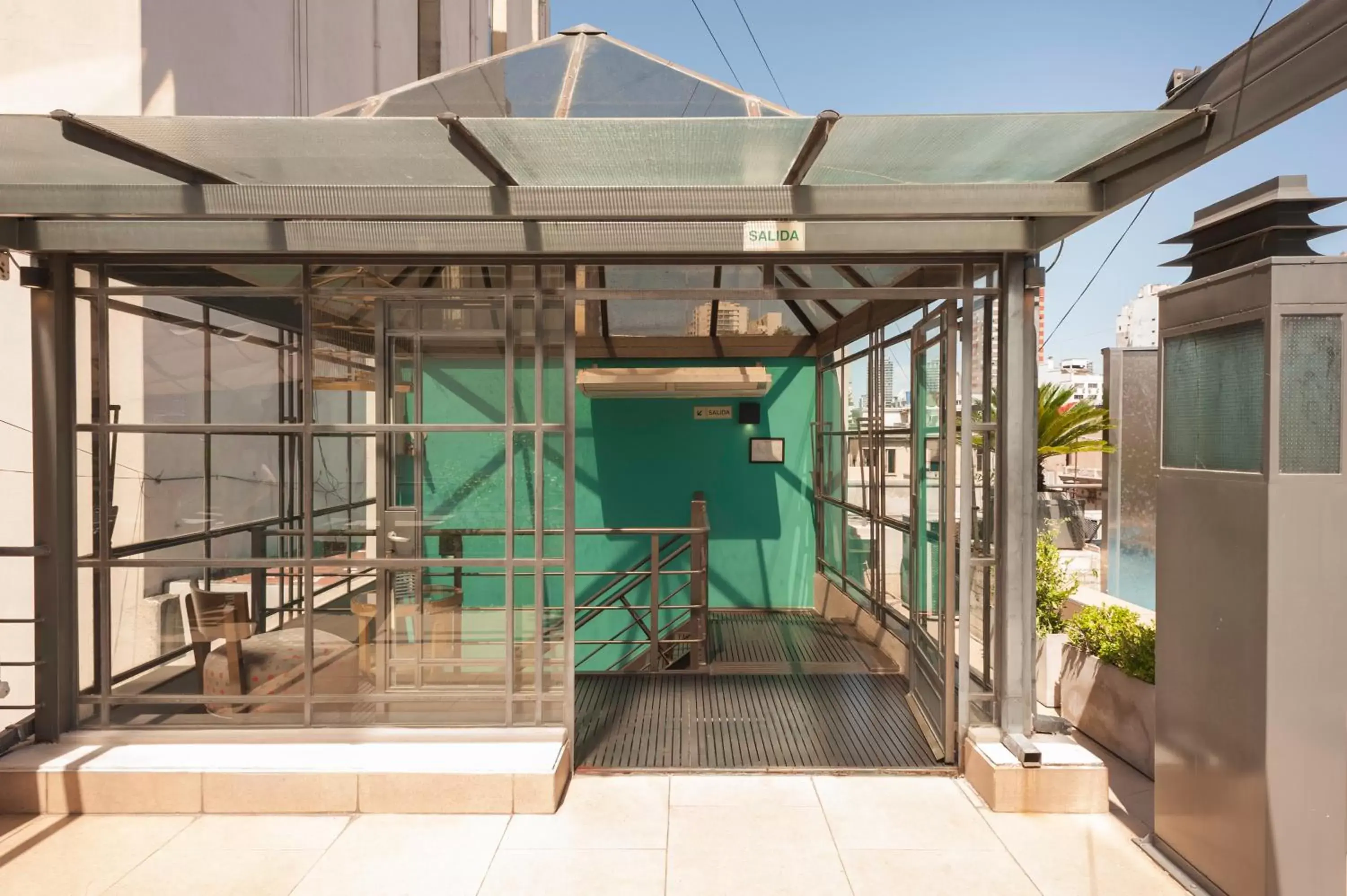 Balcony/Terrace in UPOINT San Telmo