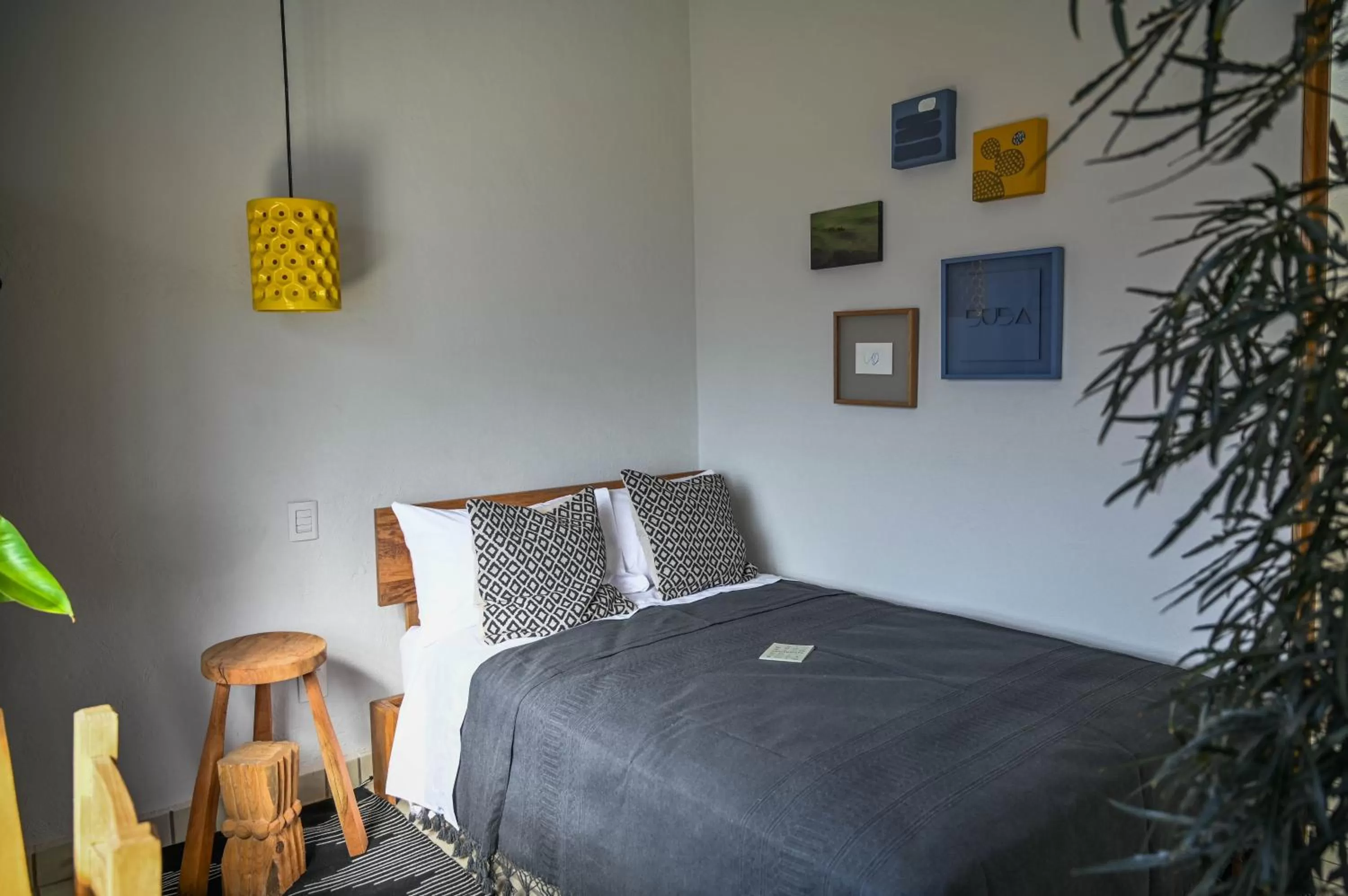 Bed in Casa Kali by Barrio México