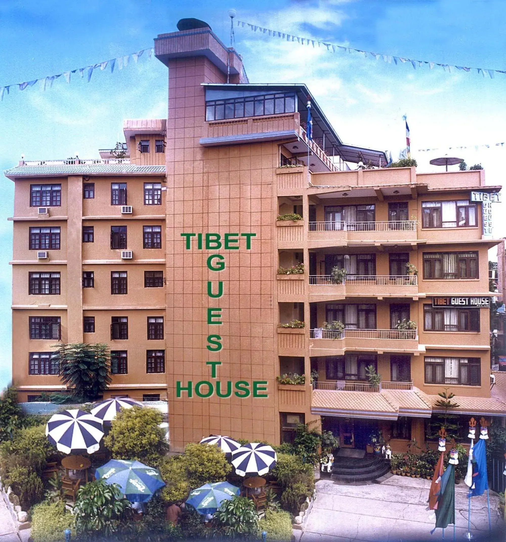 Facade/entrance, Property Building in Tibet Guest House