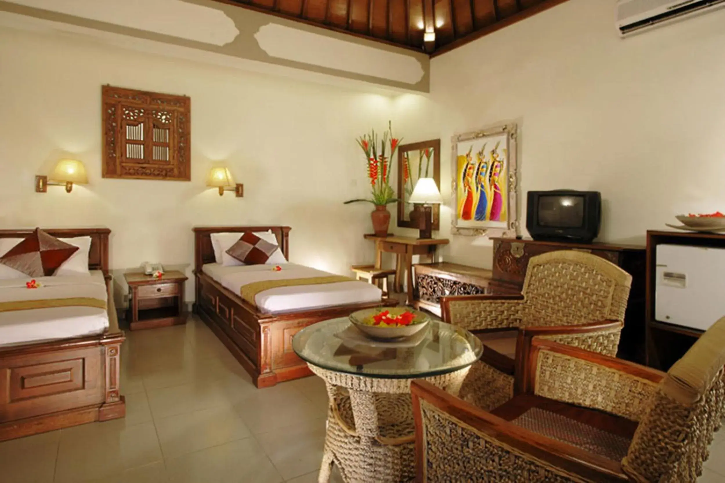 Bedroom in Restu Bali Hotel
