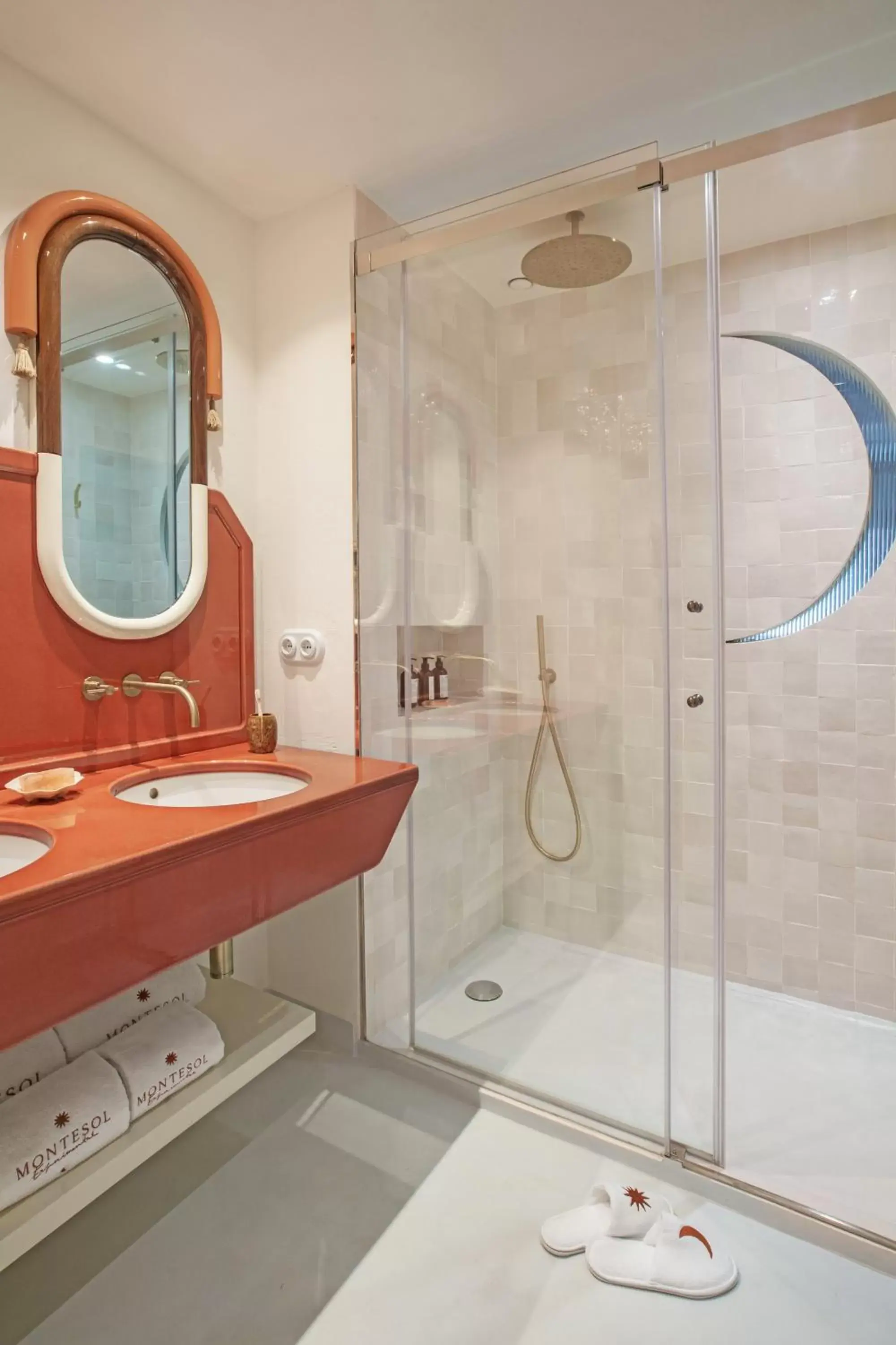 Shower, Bathroom in Montesol Experimental Ibiza