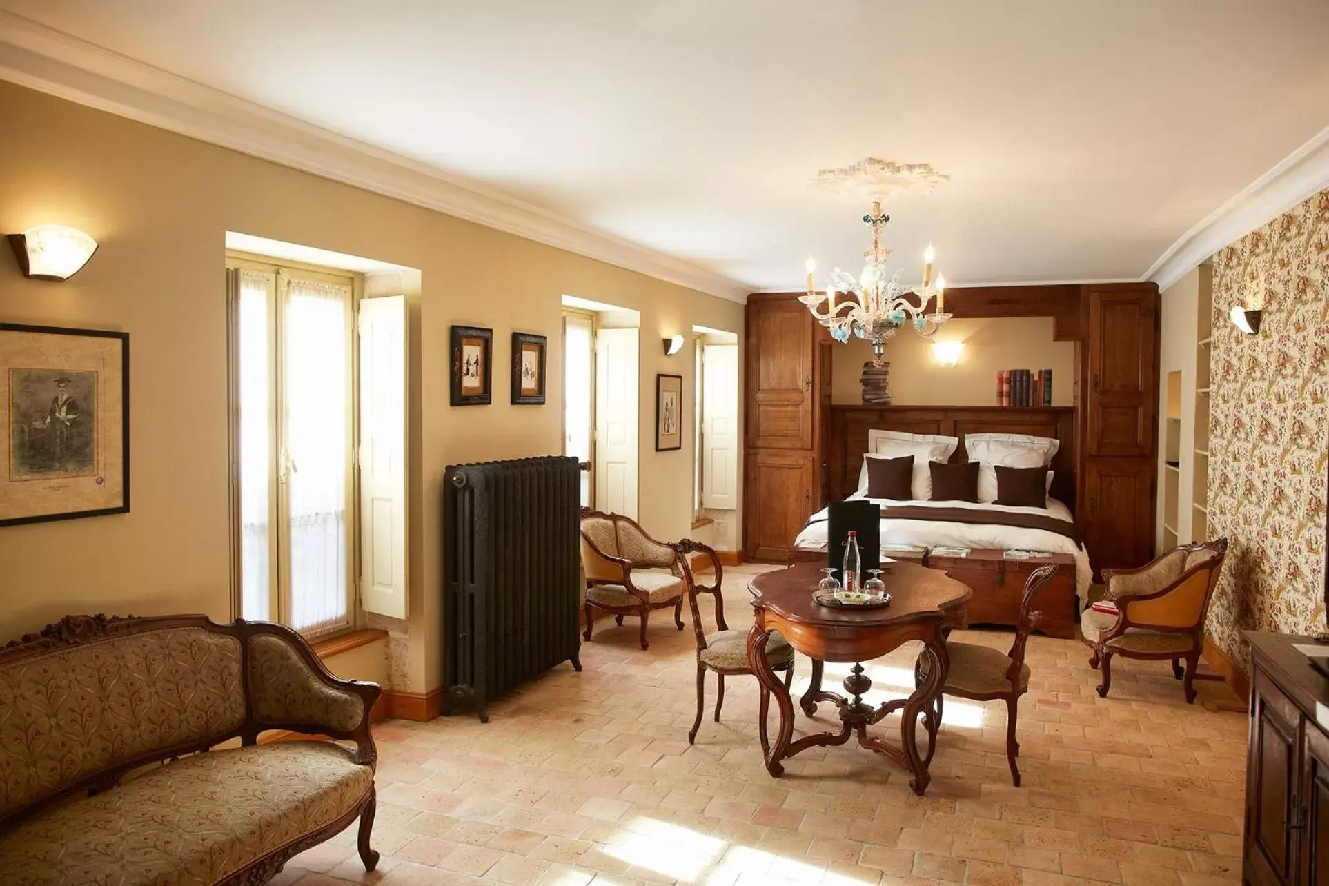 Bedroom, Seating Area in Le Clos Sainte-Marguerite - Chez les Fatien