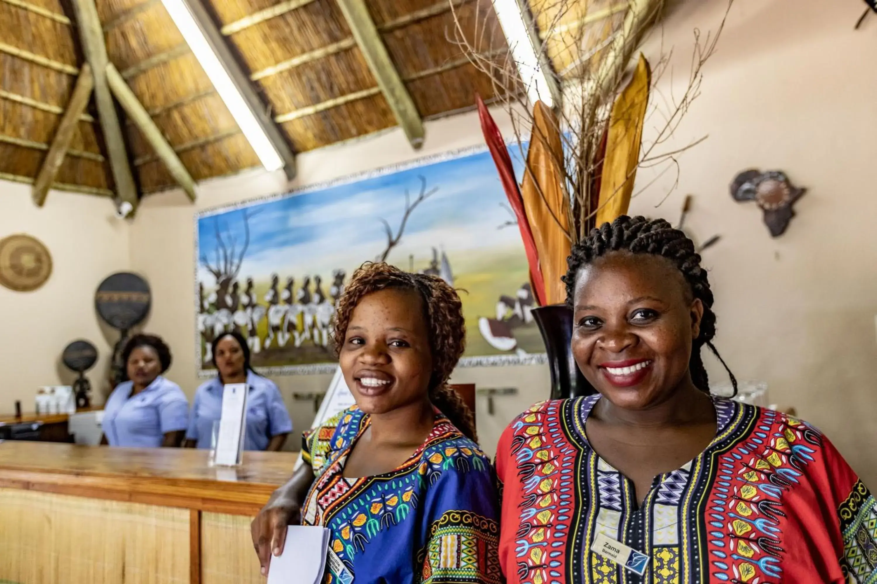 Staff in Gooderson DumaZulu Lodge