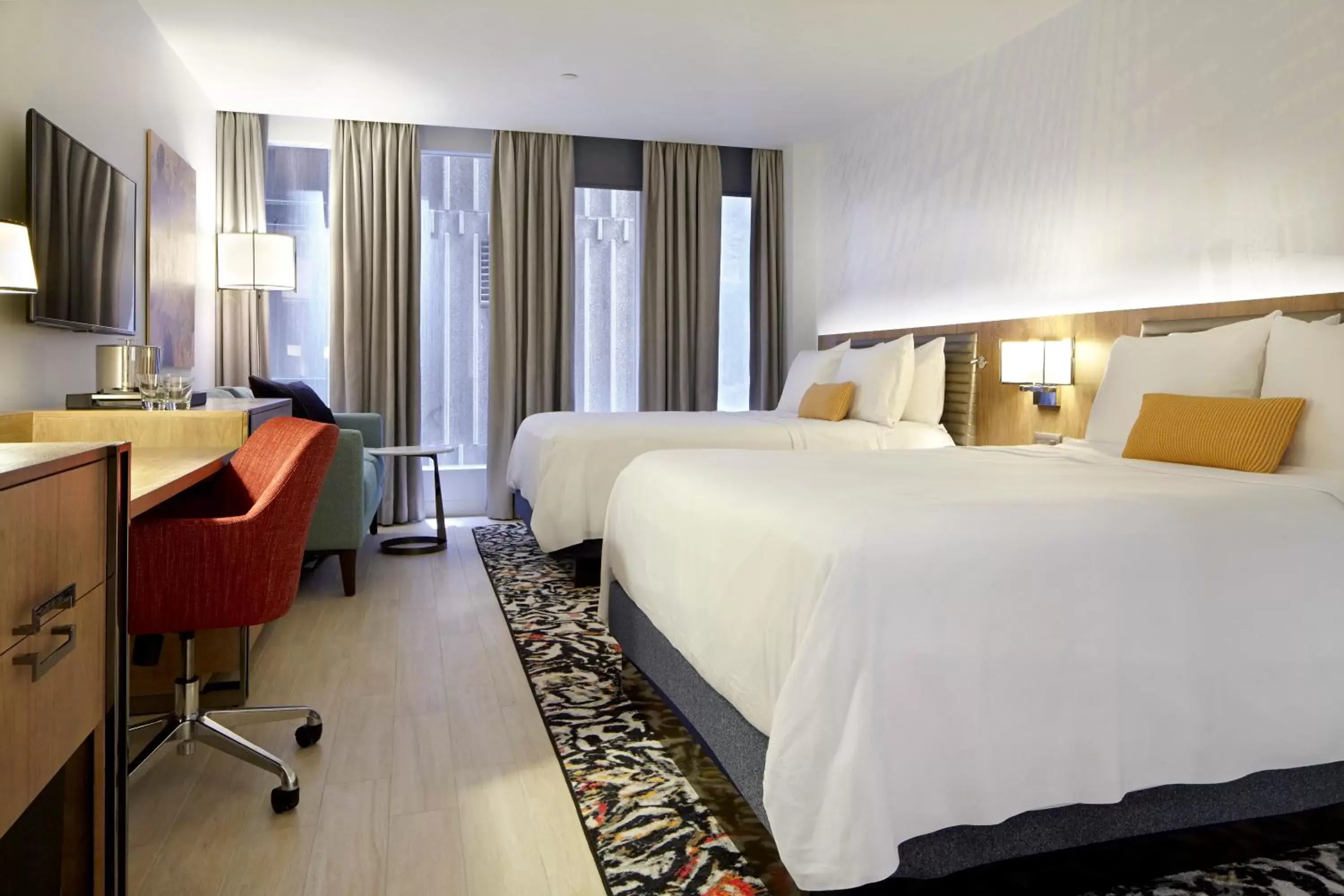 Photo of the whole room, Bed in Hotel Indigo Atlanta Downtown, Near Peachtree Center, an IHG Hotel