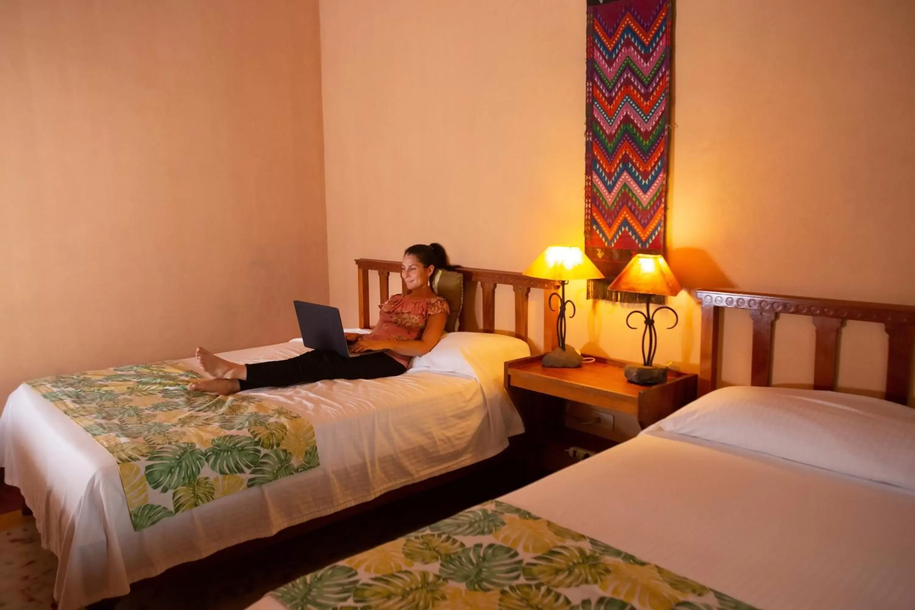 Bedroom, Bed in Lake Arenal Brewery & Hotel