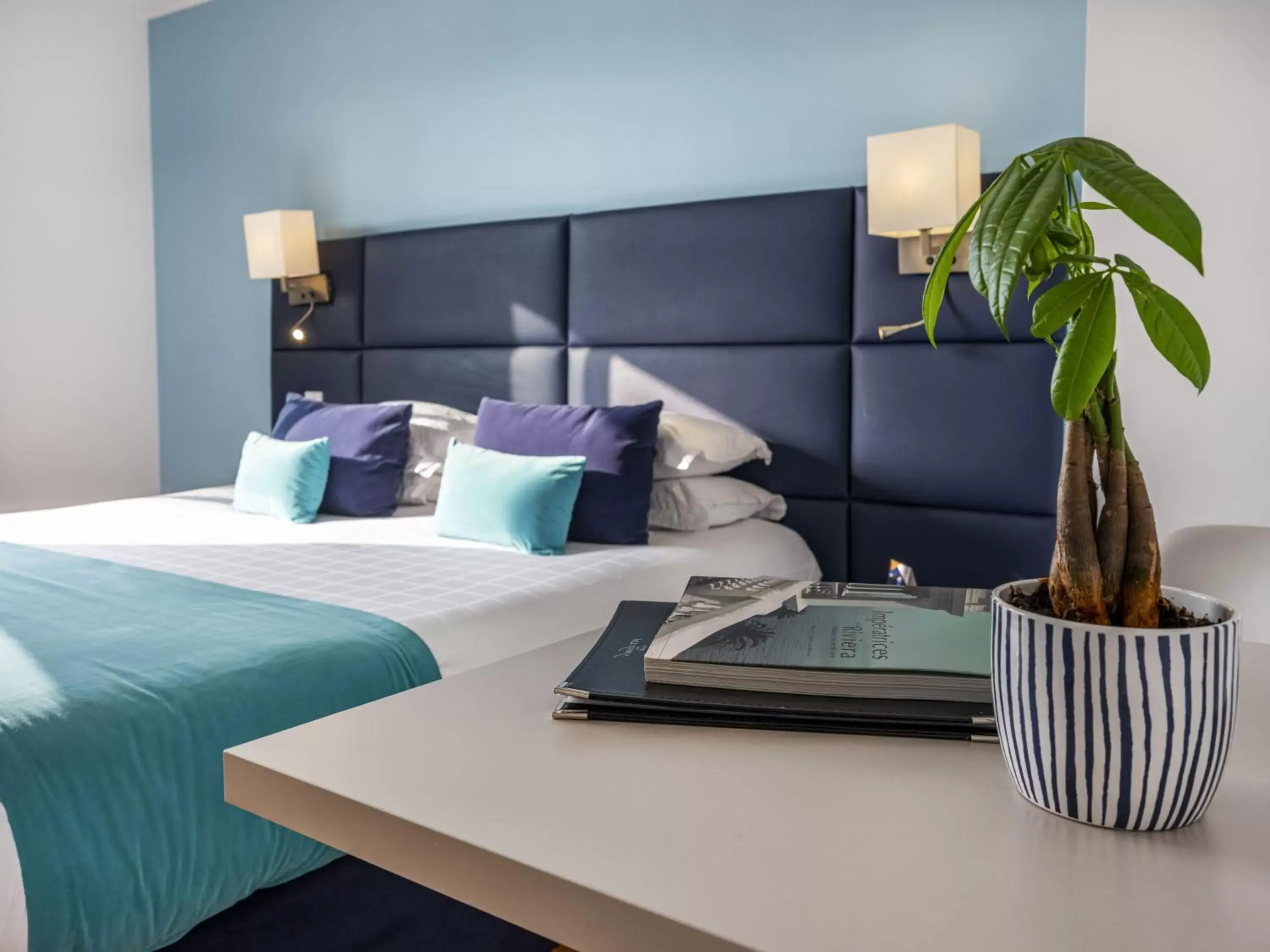 Bed in Hotel Nice Riviera Bed in Hotel Nice Riviera