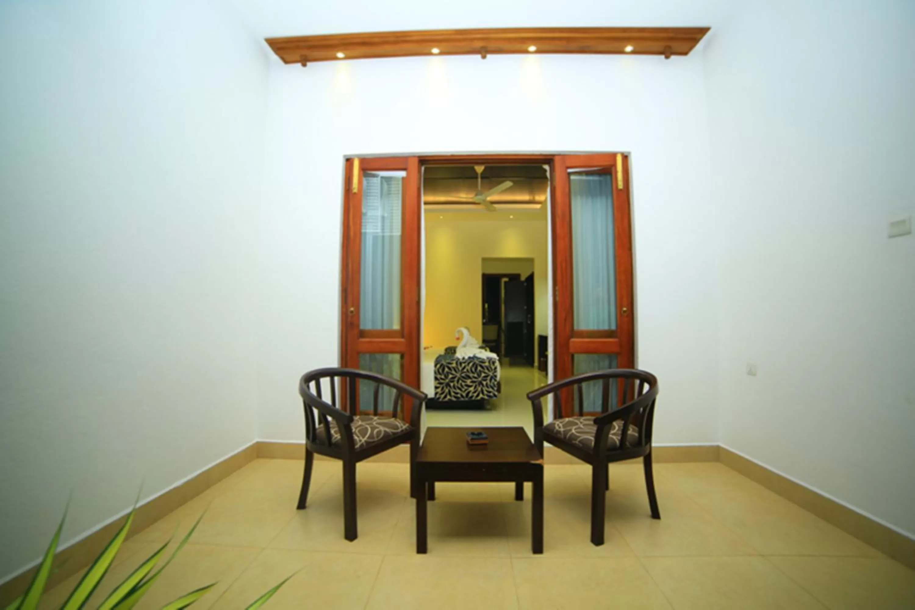 Balcony/Terrace in Ruins Chaaya Hotel