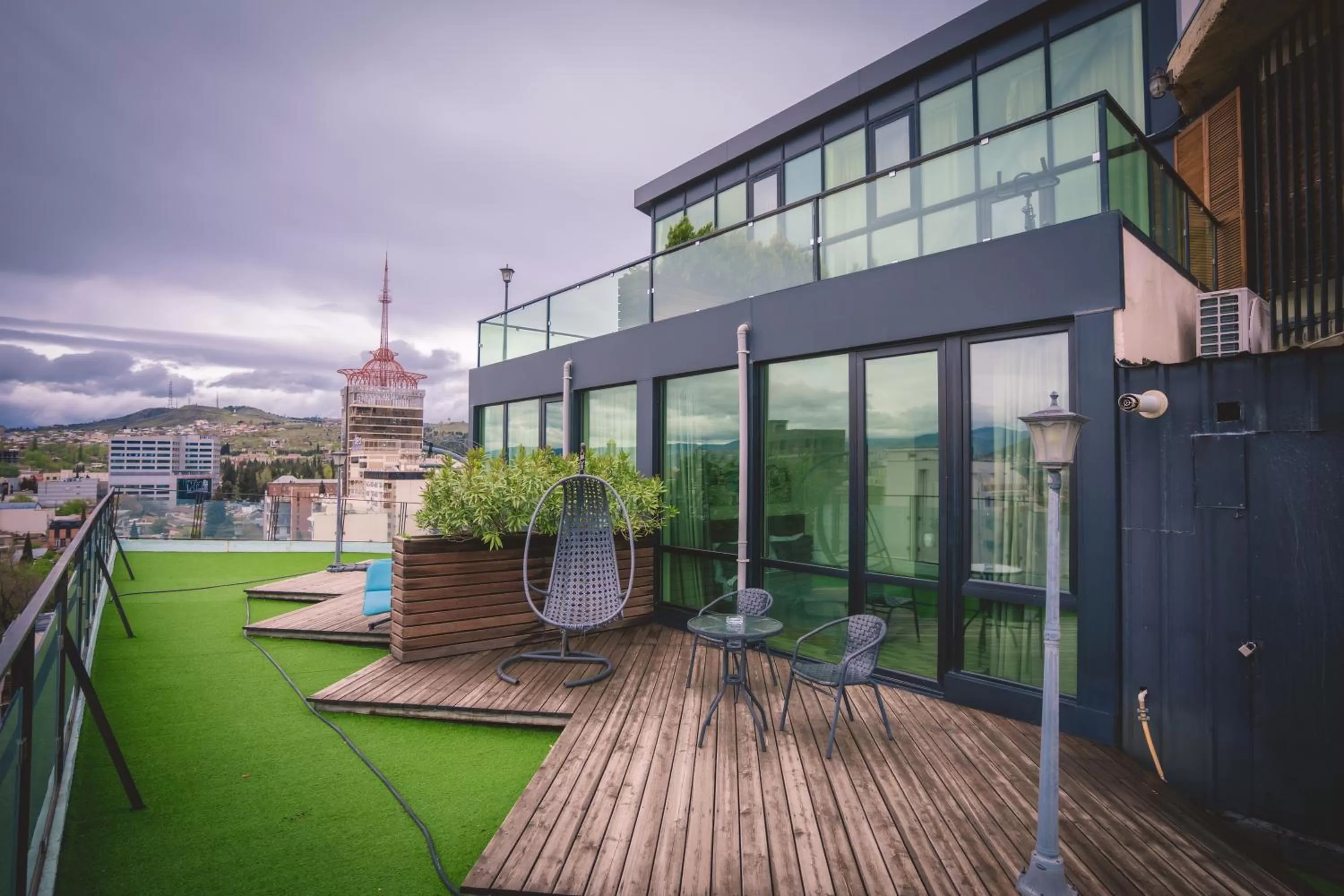 Property building in Hotel Grand View in Tbilisi