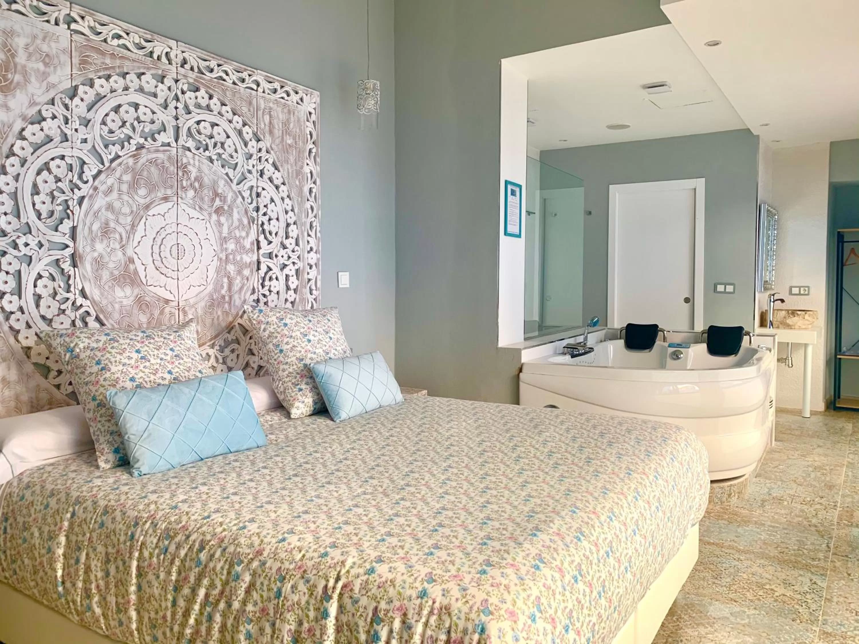 Bed in Akla Hotel Mérida