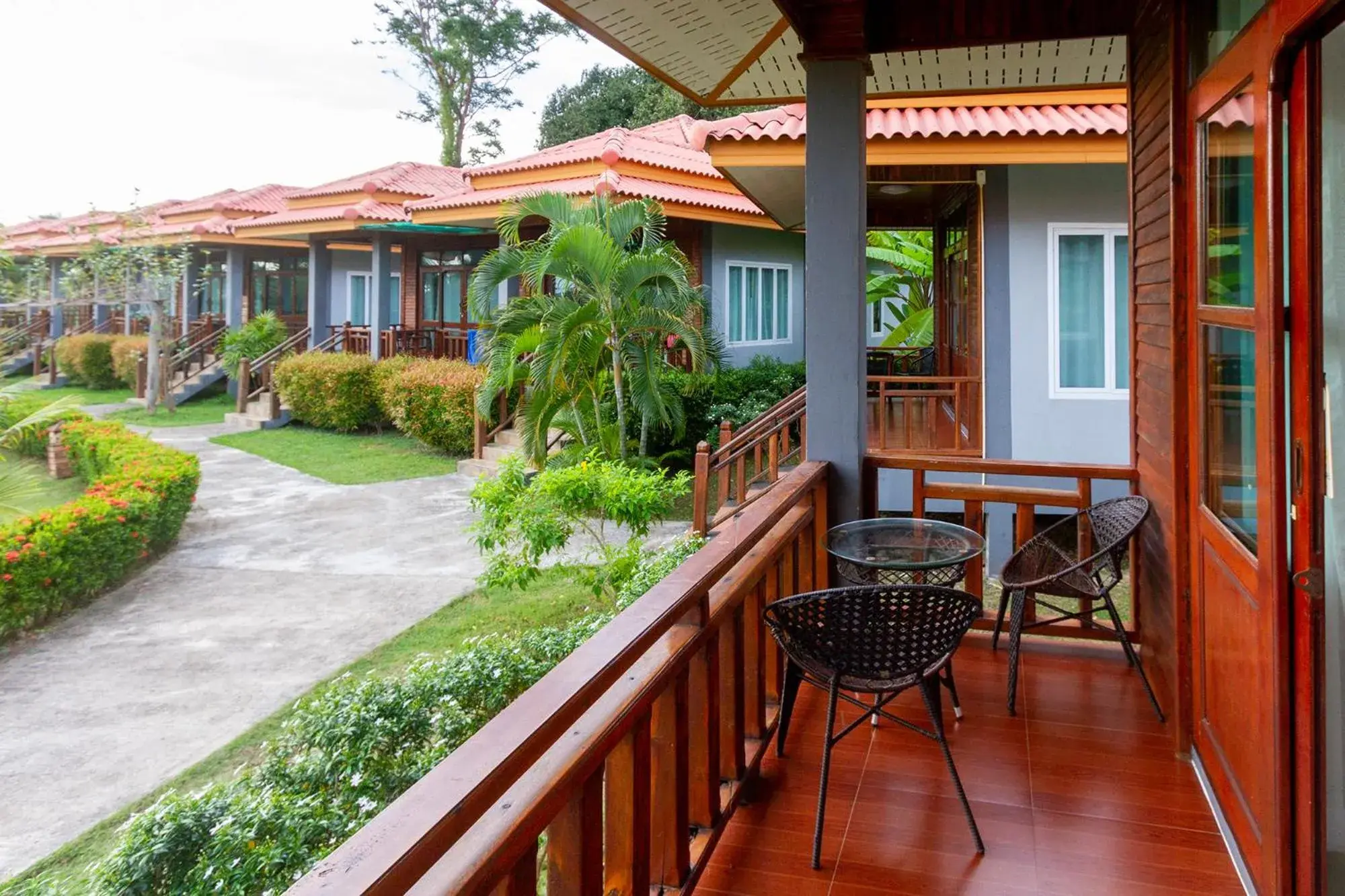 Balcony/Terrace in Lanta Lapaya Resort