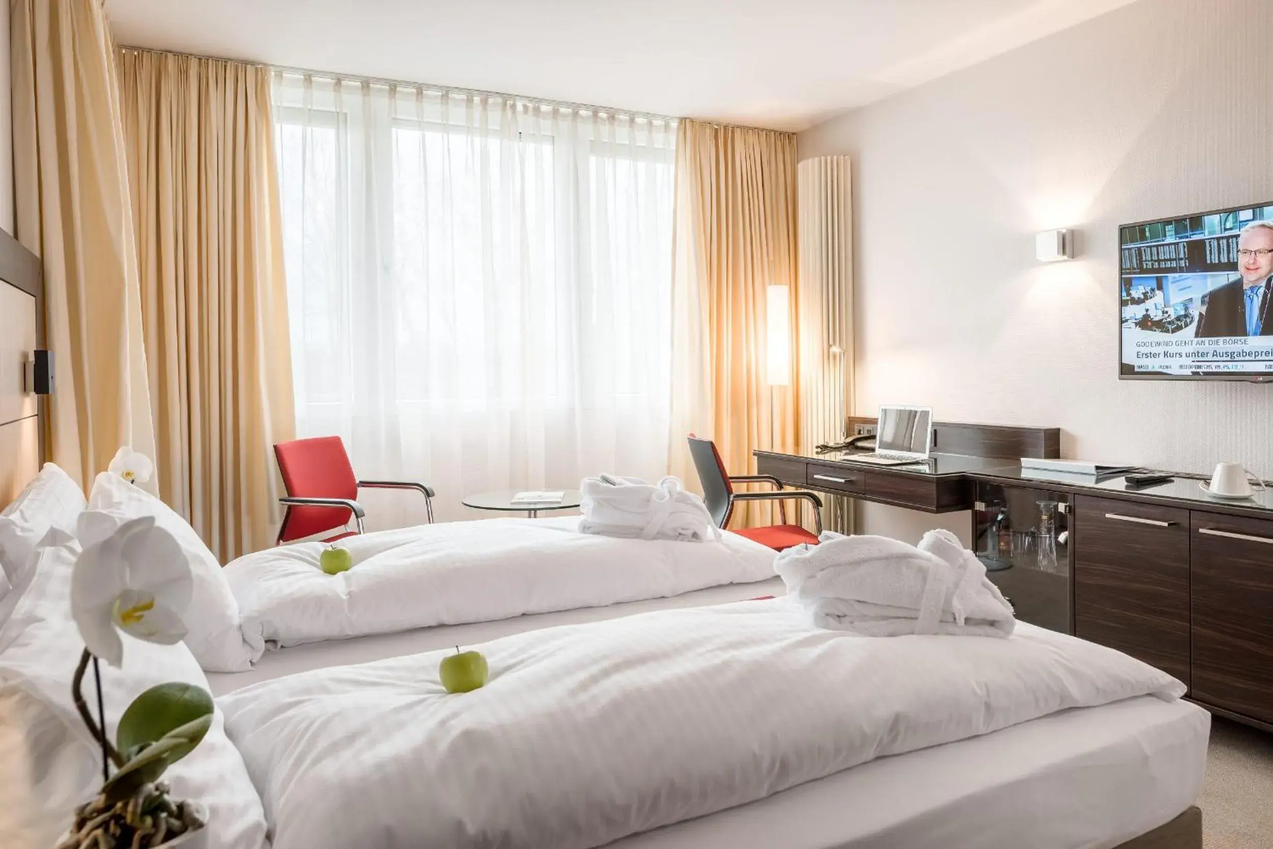 Bed in Leoso Hotel Leverkusen