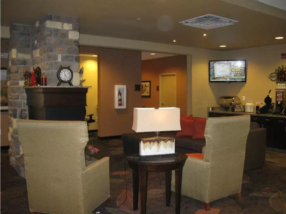 Lobby or reception, Lobby/Reception in Little Missouri Inn & Suites Watford City