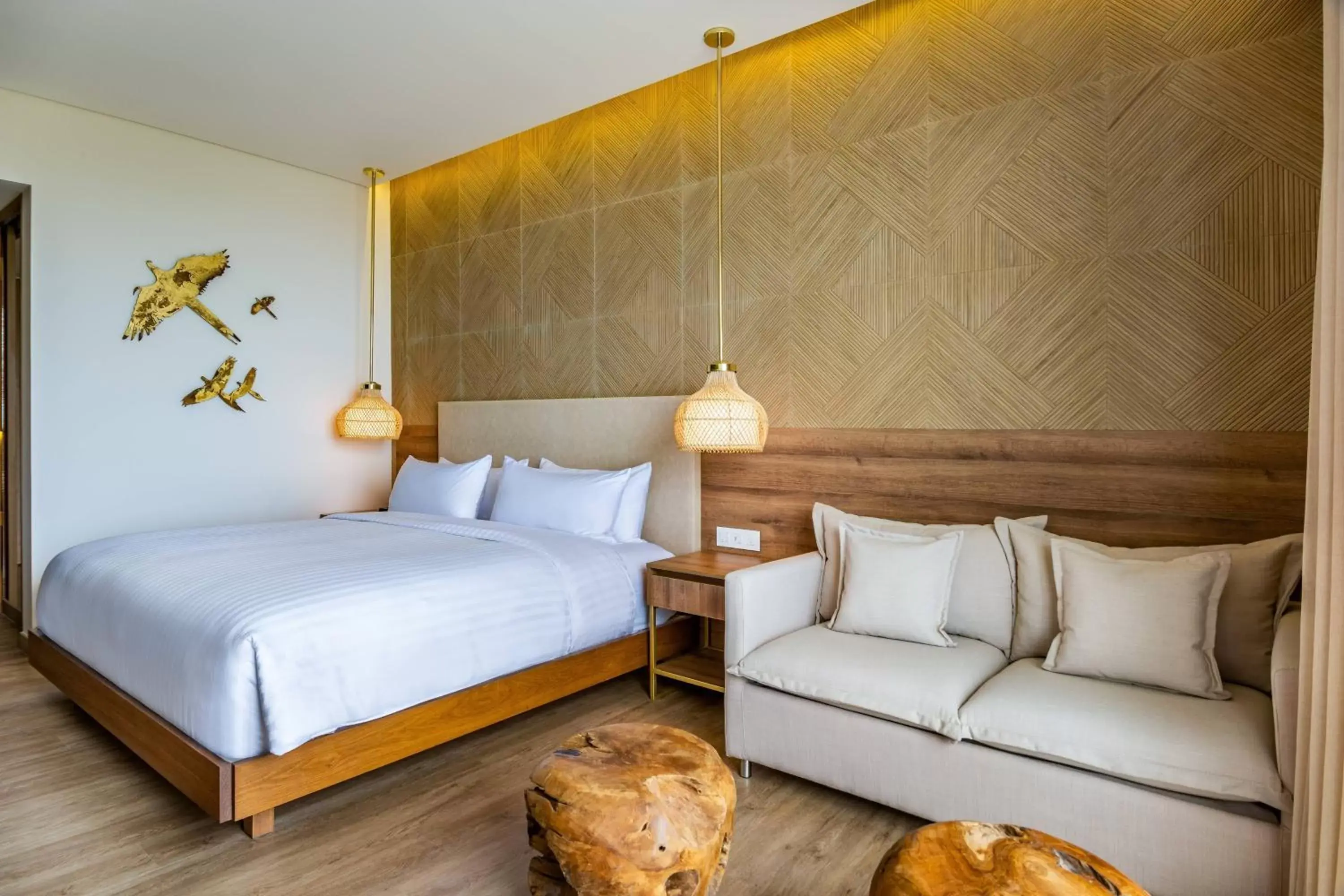 Photo of the whole room, Bed in Santa Marta Marriott Resort Playa Dormida