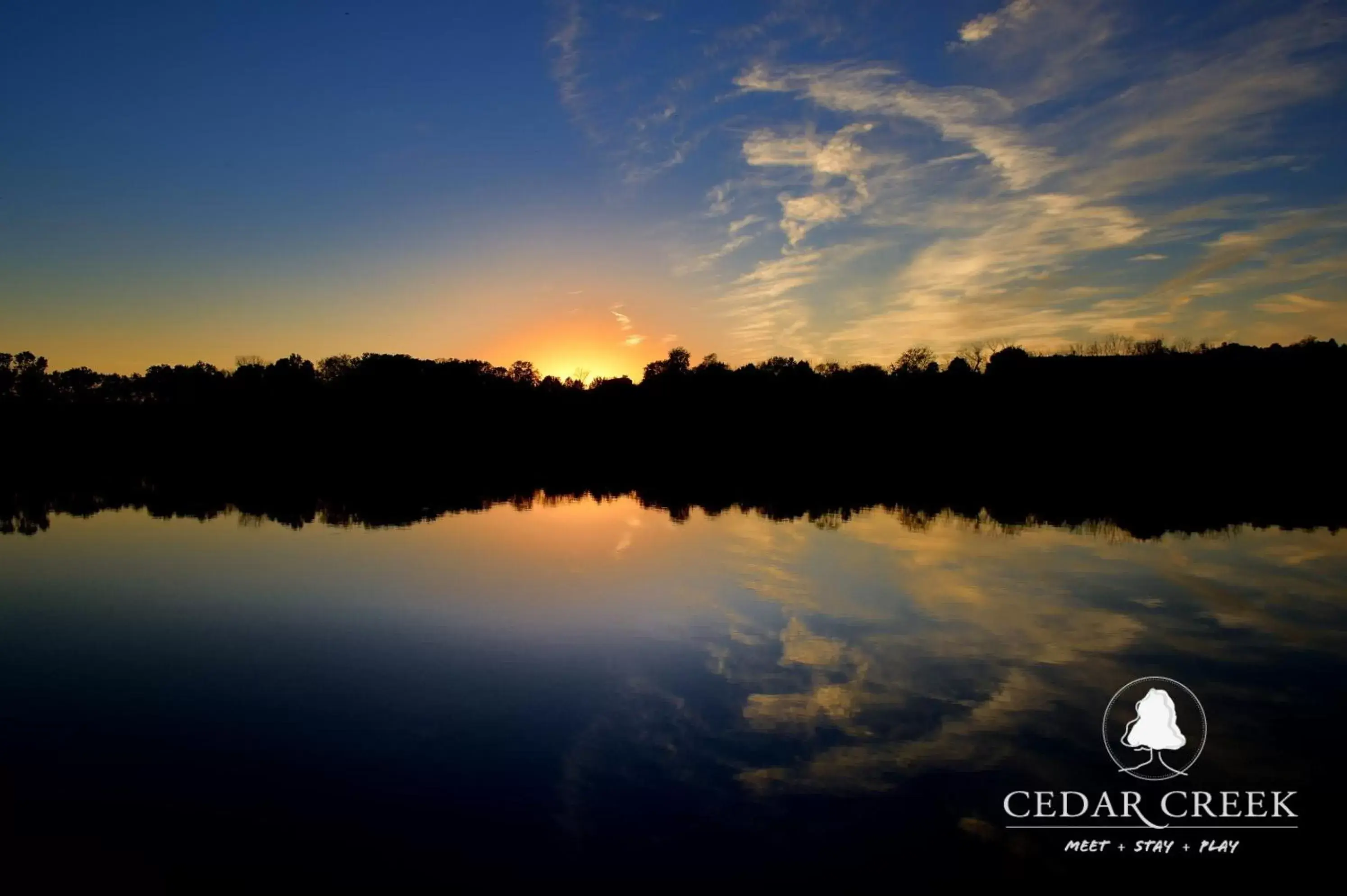 Fishing in Cedar Creek