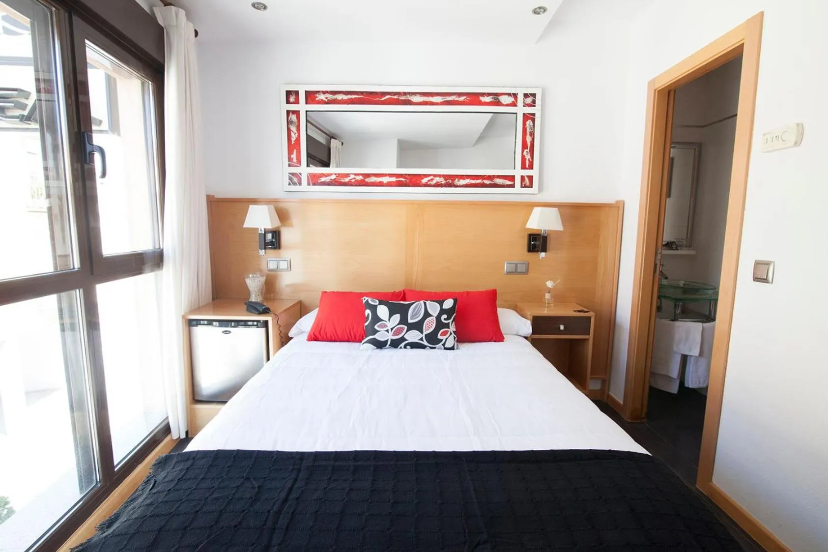 Bed in Hotel Real de Illescas