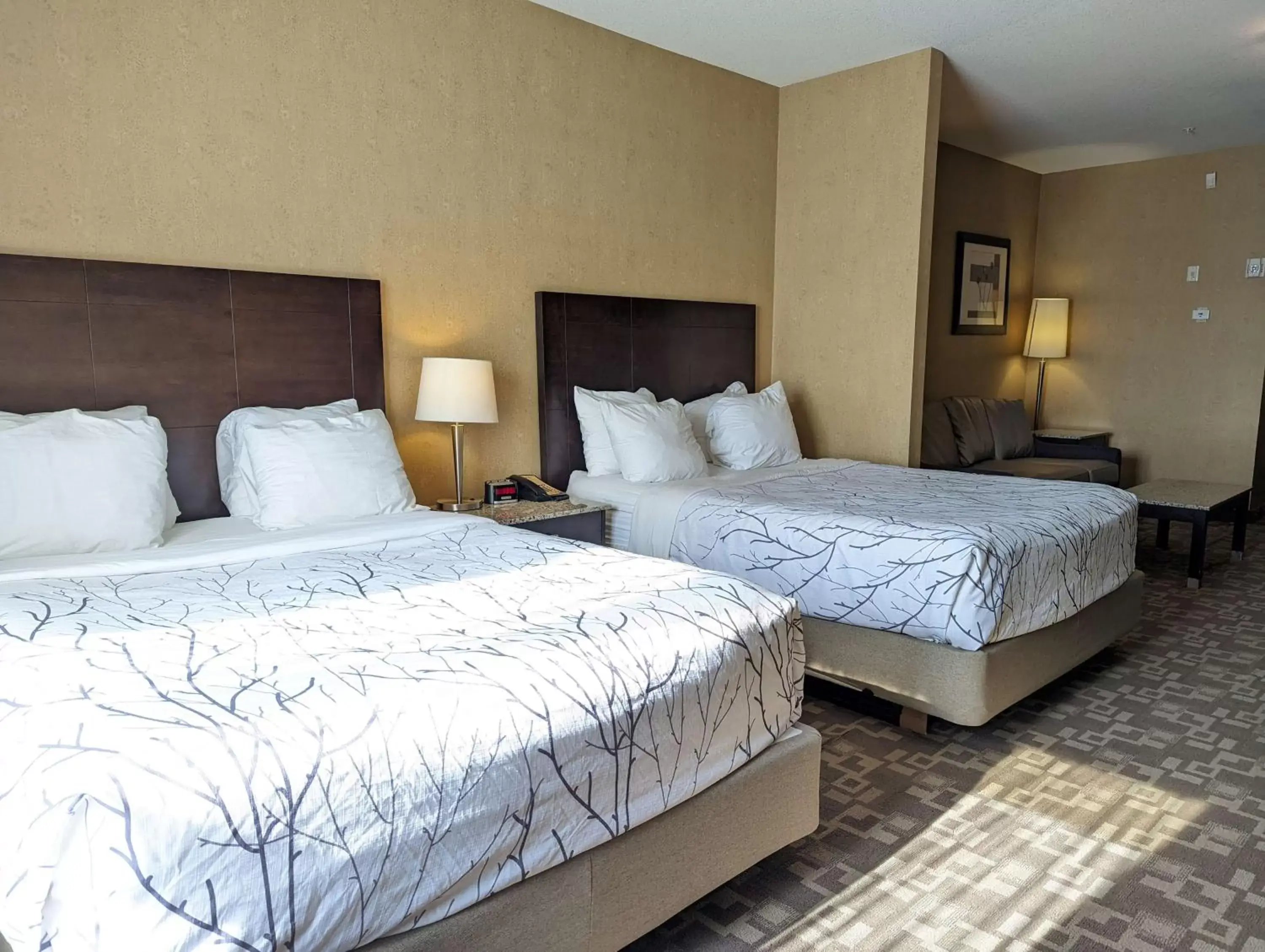 Bedroom, Bed in Best Western Plus South Edmonton Inn & Suites