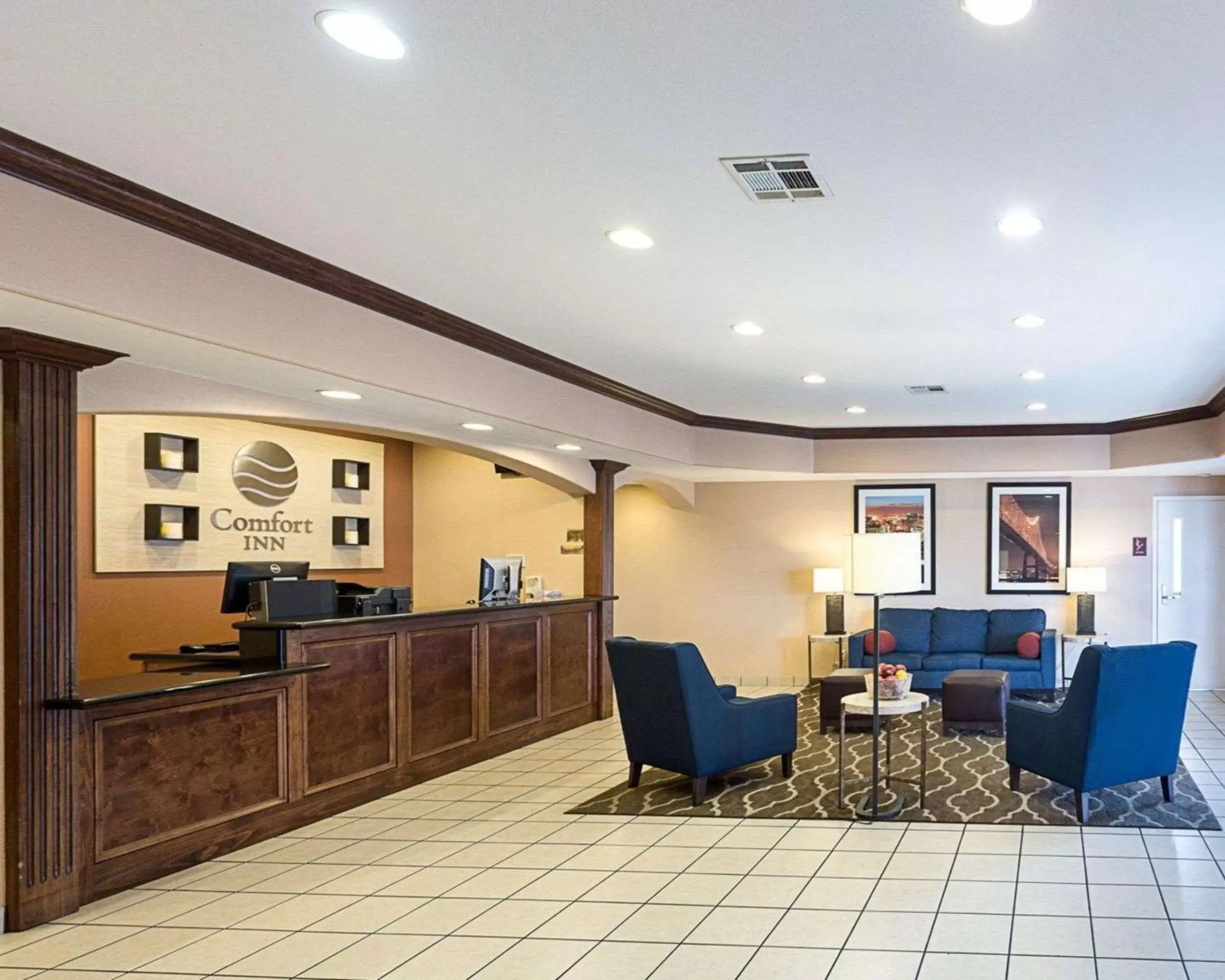 Lobby or reception, Lobby/Reception in Comfort Inn Marrero-New Orleans West
