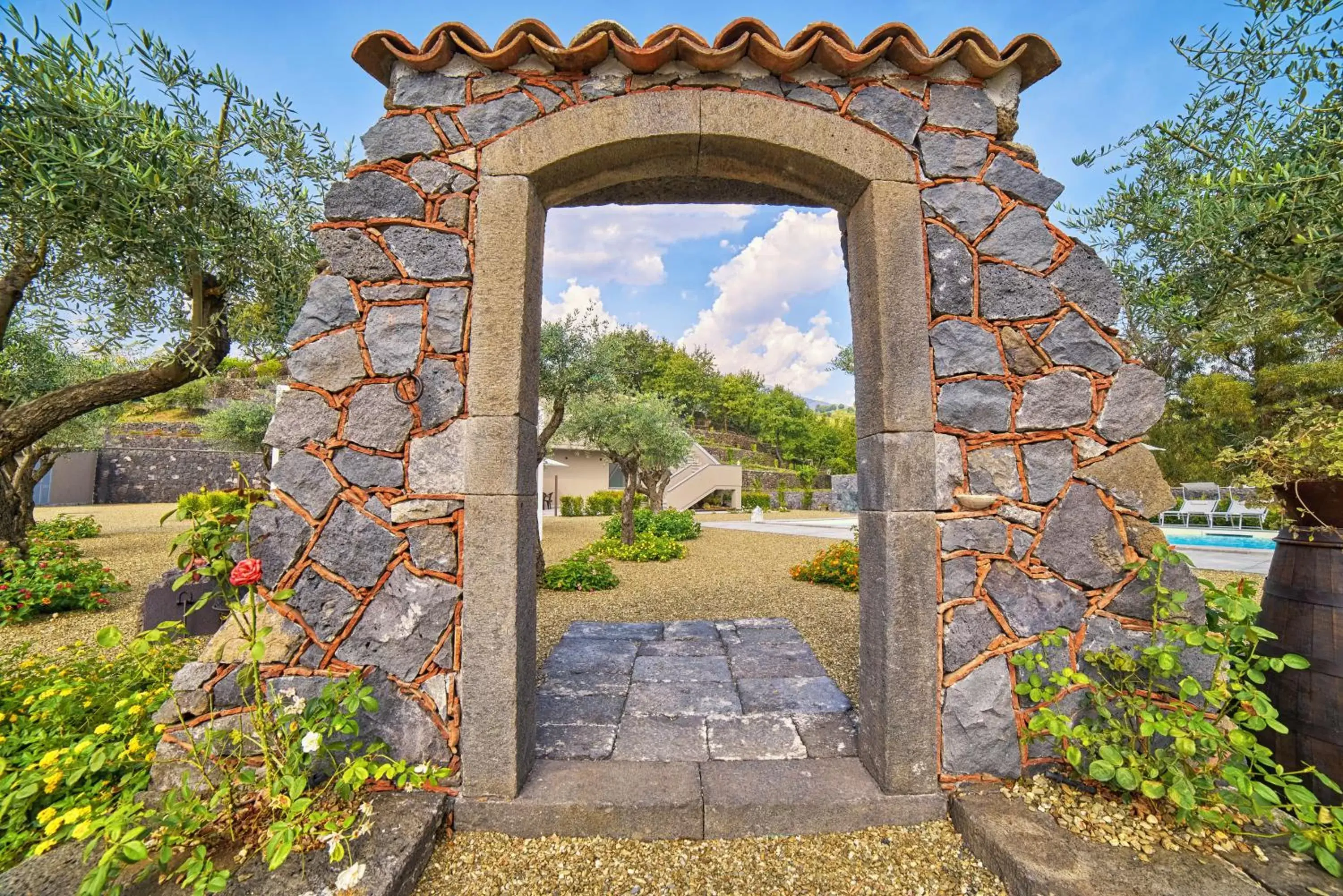 Garden in Il Casale di Monacella