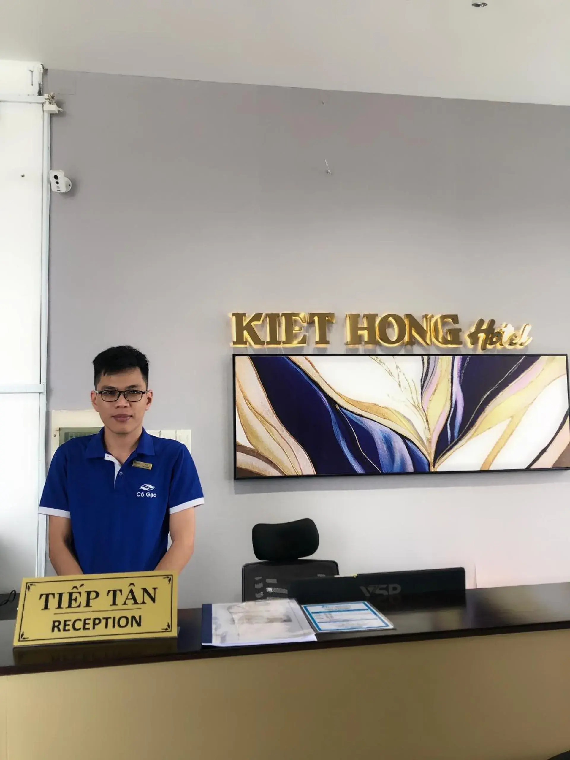 Lobby or reception in Kiet Hong Hotel