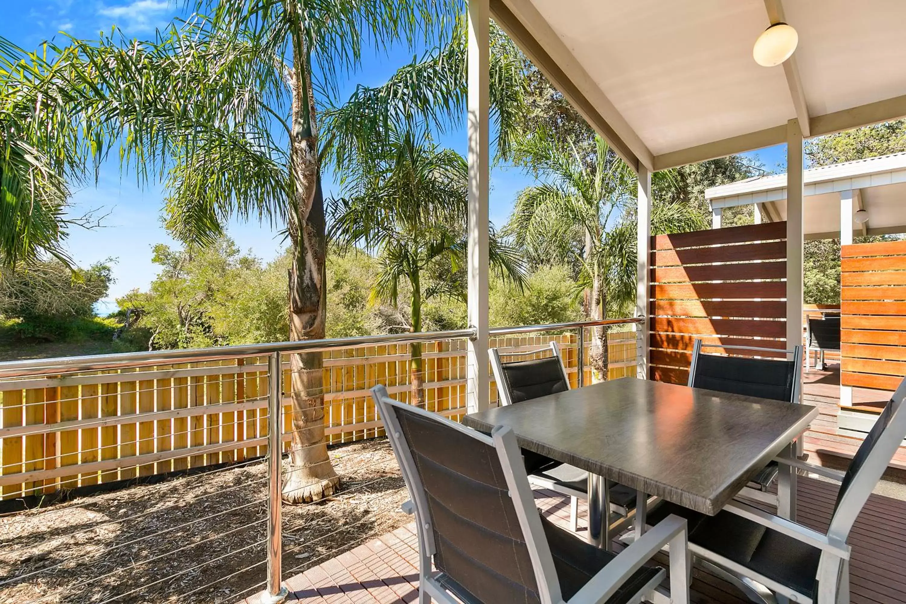 Balcony/Terrace in Kaloha Holiday Resort Phillip Island