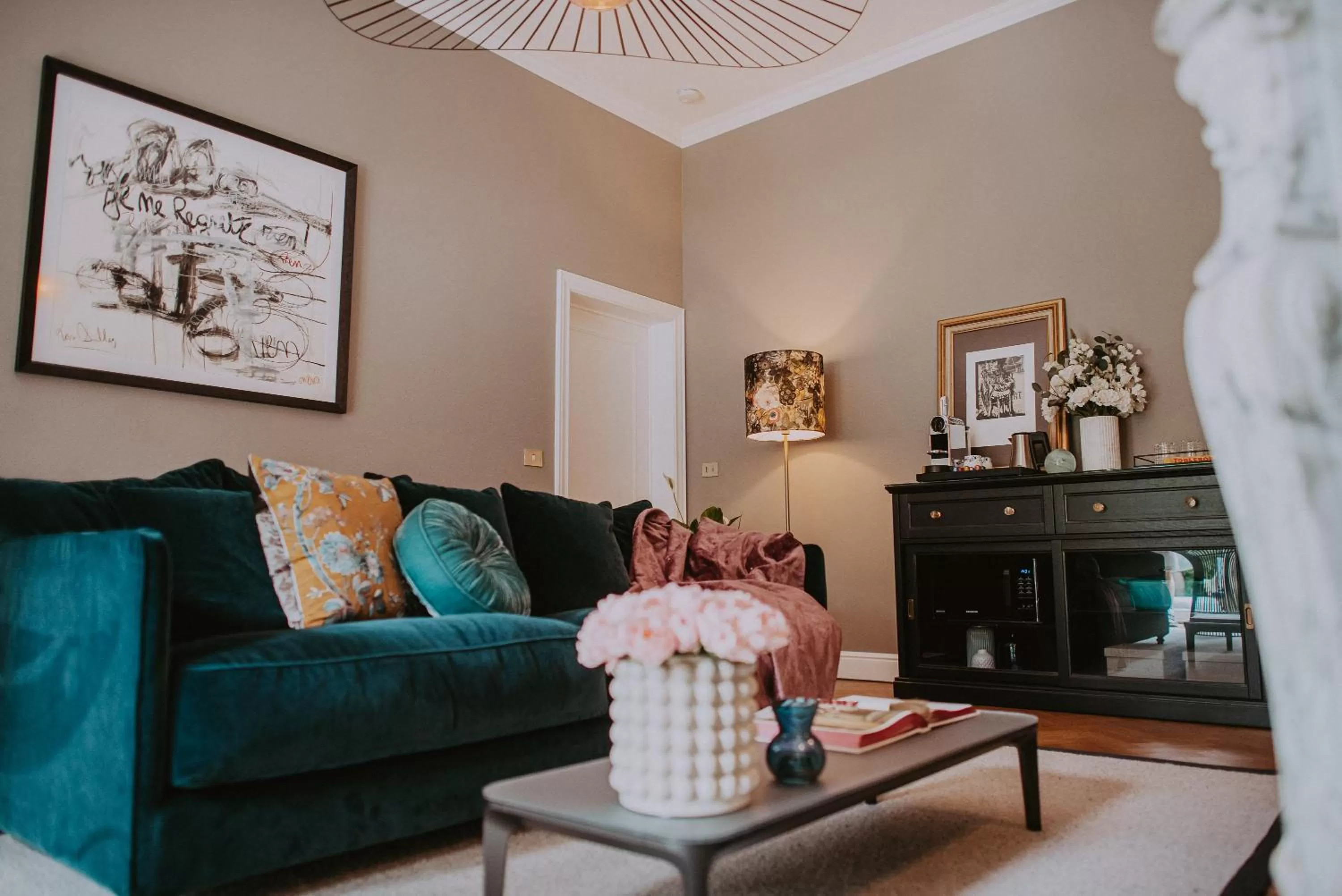 Living room in Villa Geva