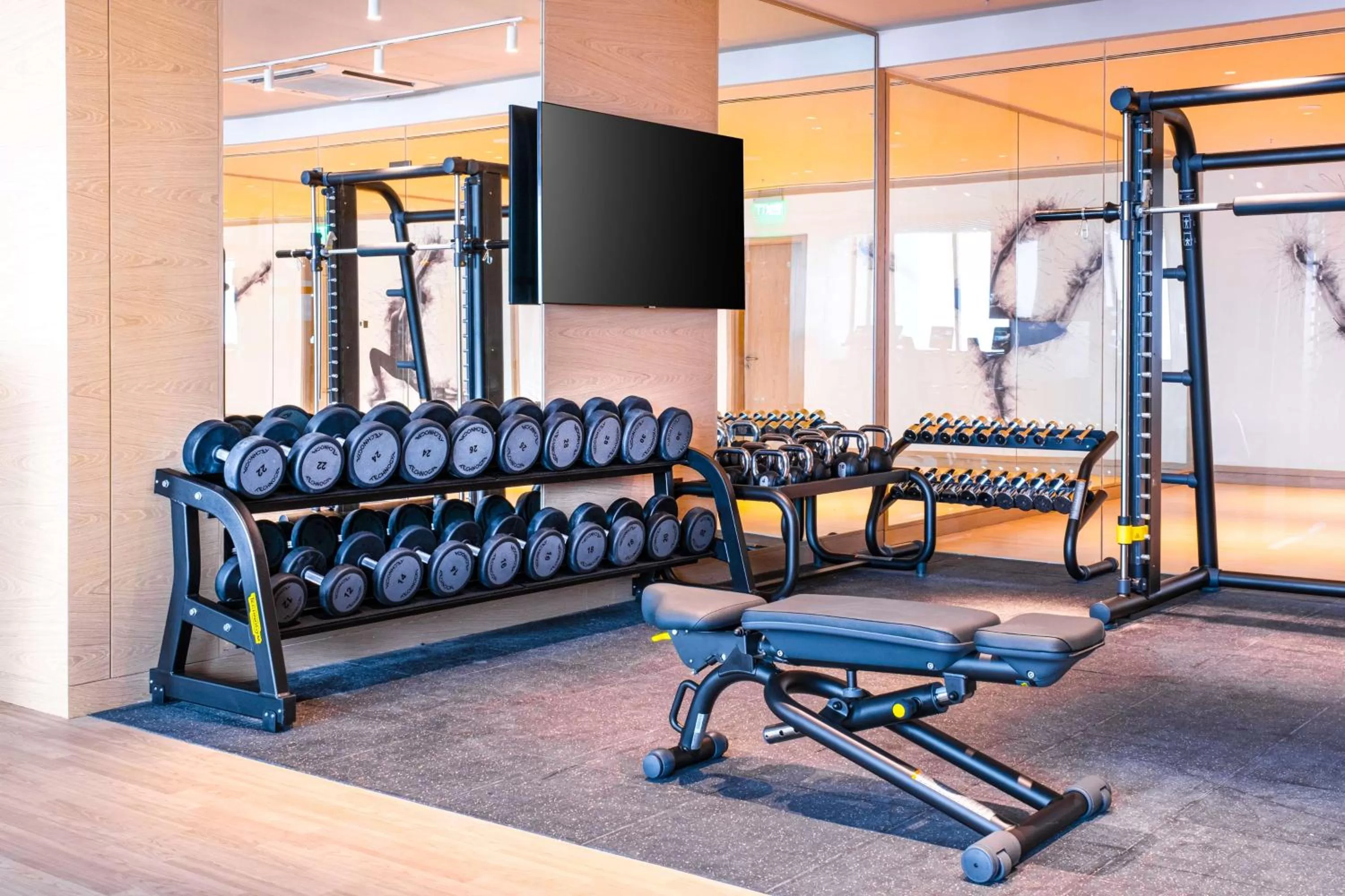 Fitness centre/facilities in Hilton Kinshasa