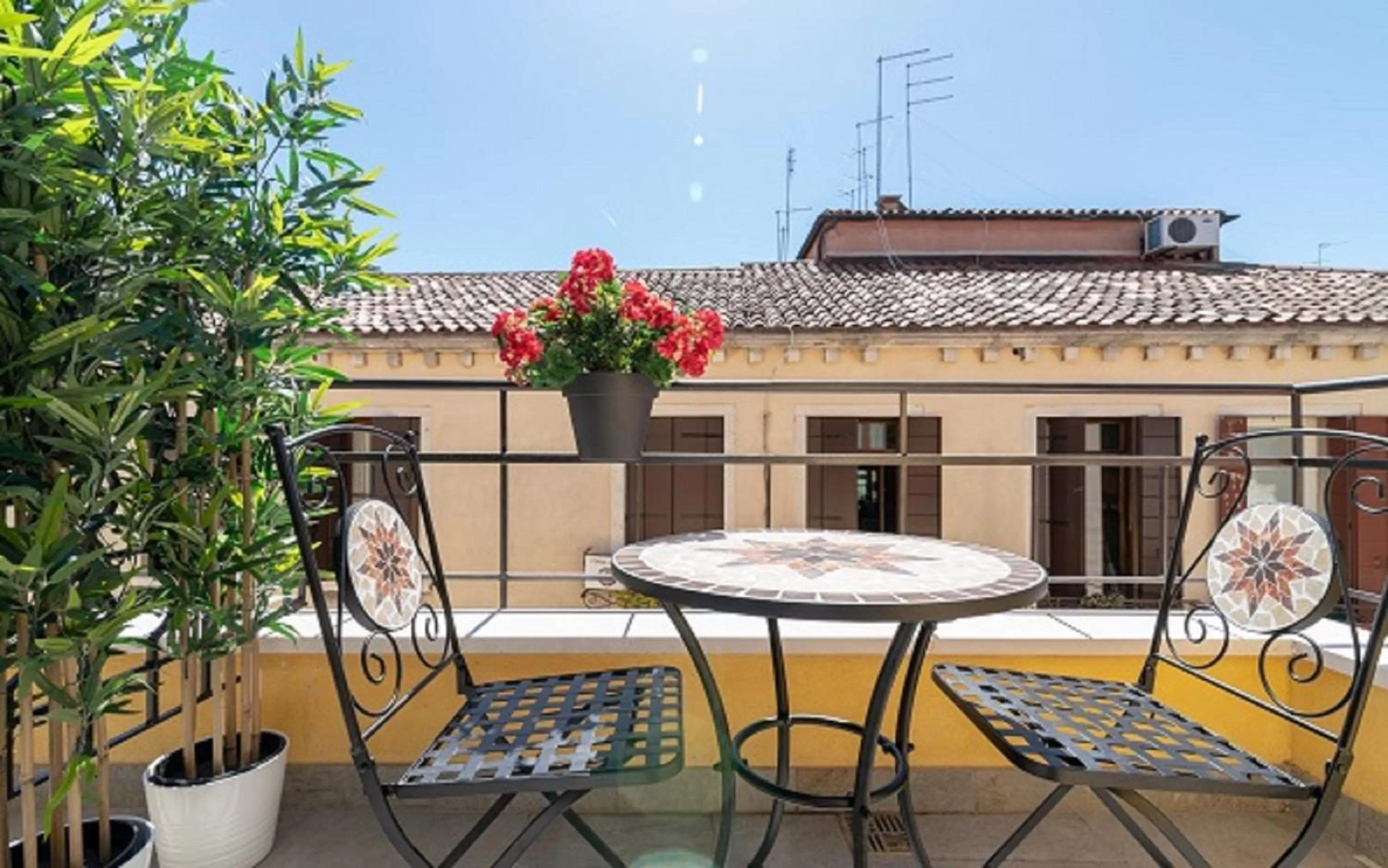 Balcony/Terrace in Hotel Grifoni