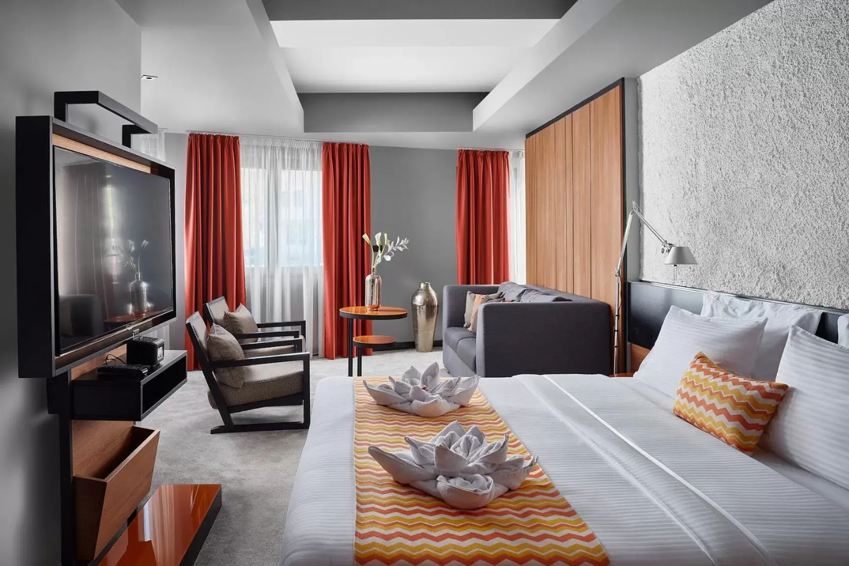 Photo of the whole room, Bed in Panoramika Design Hotel Photo of the whole room, Bed in Panoramika Design Hotel