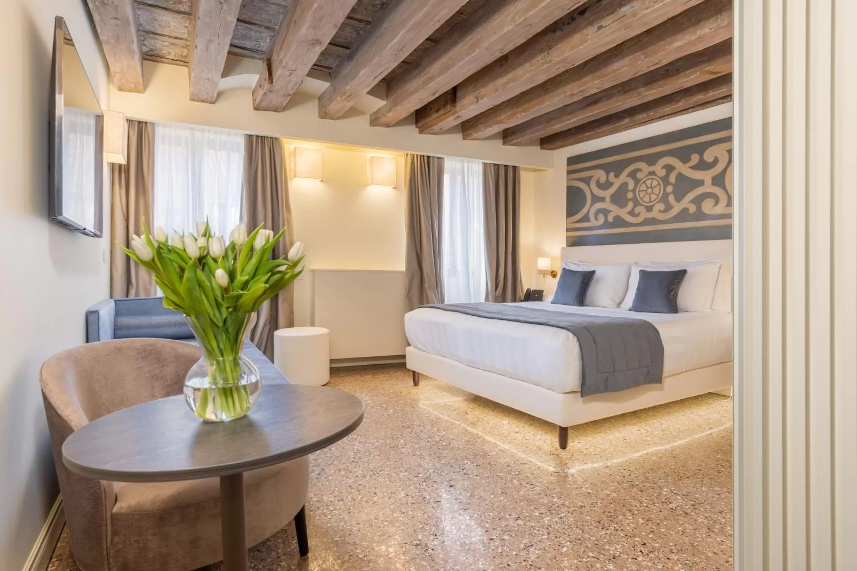 Bedroom, Bed in Palazzo Keller