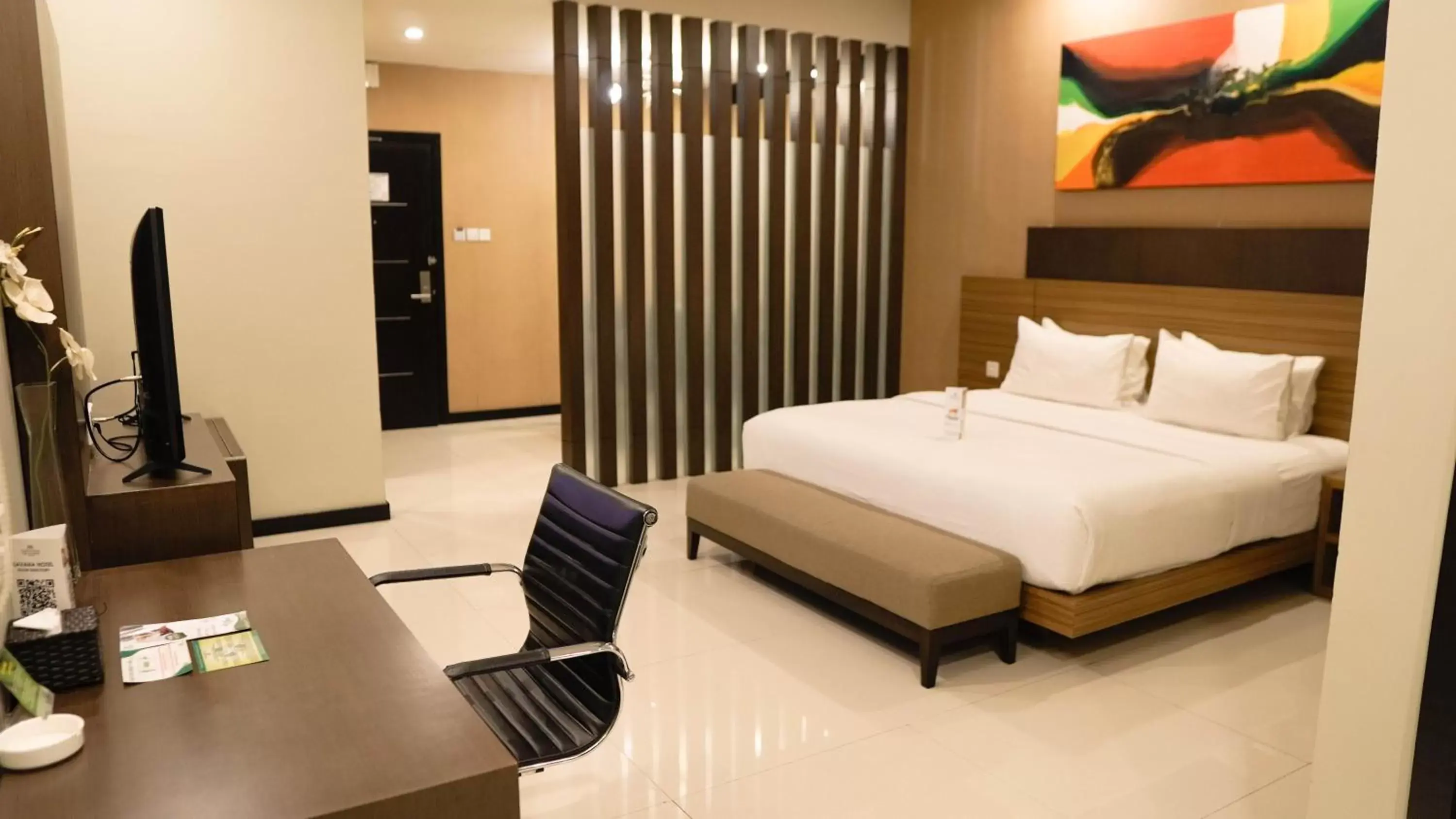 Bed in Savana Hotel & Convention Malang