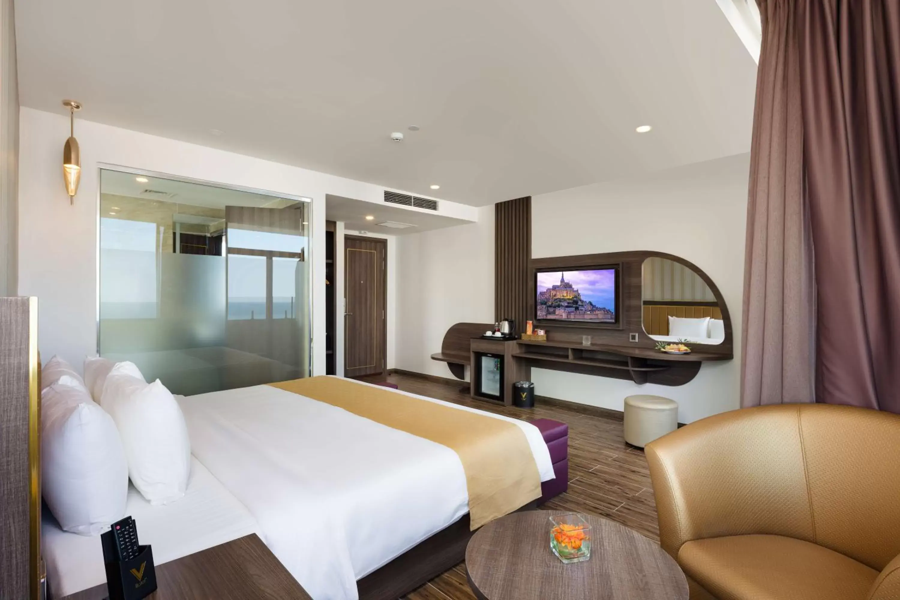 Bedroom in V Hotel Nha Trang
