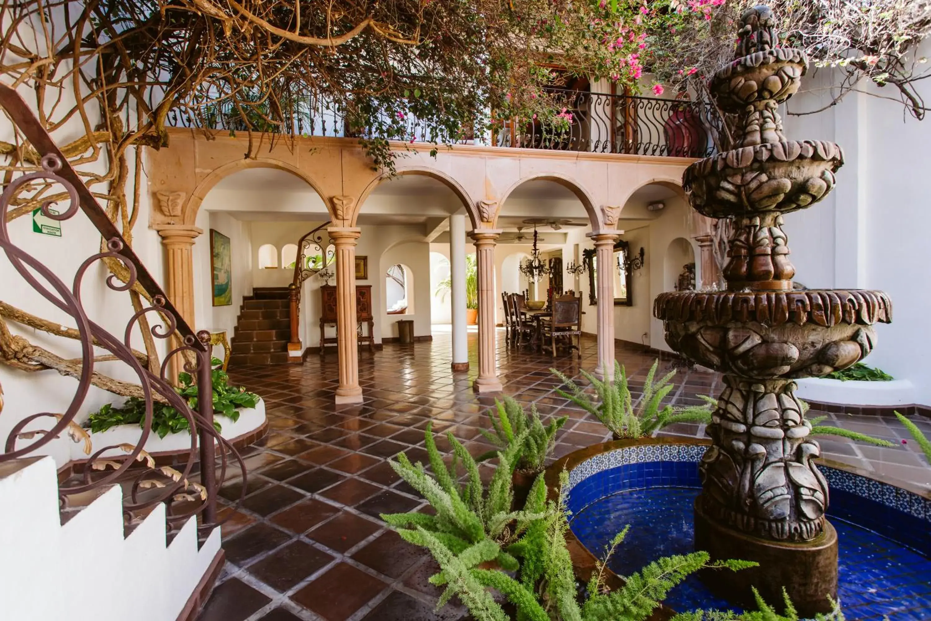 Patio in Hacienda San Angel