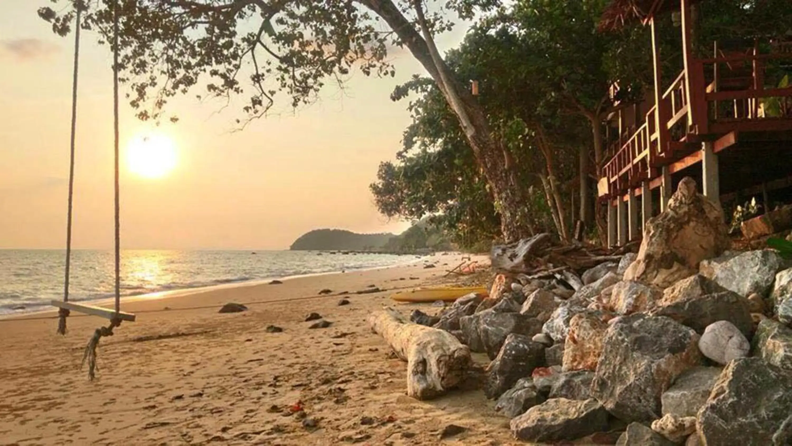 Beach in Koh Jum Resort