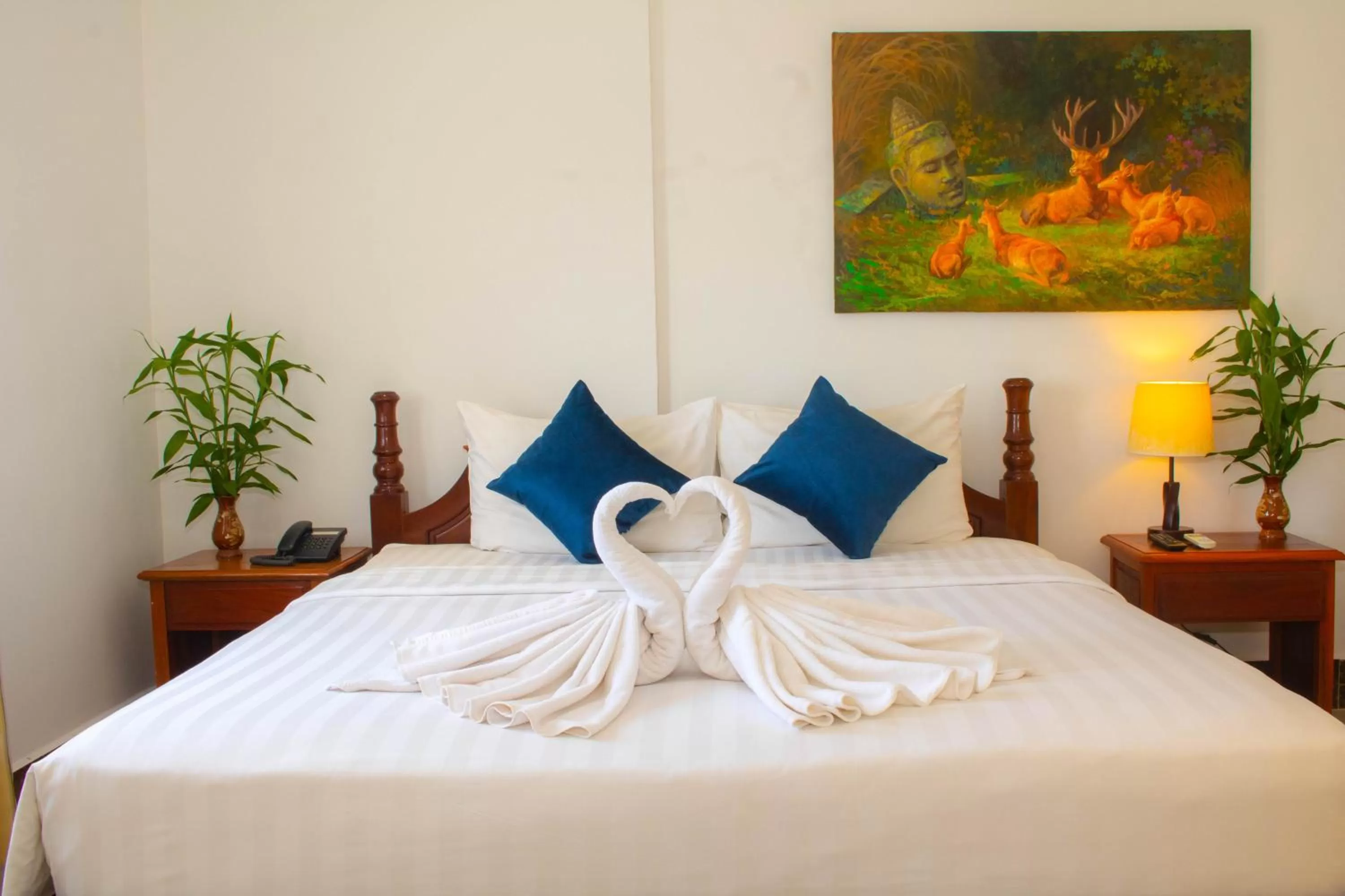 Bed in The Blanc Residence