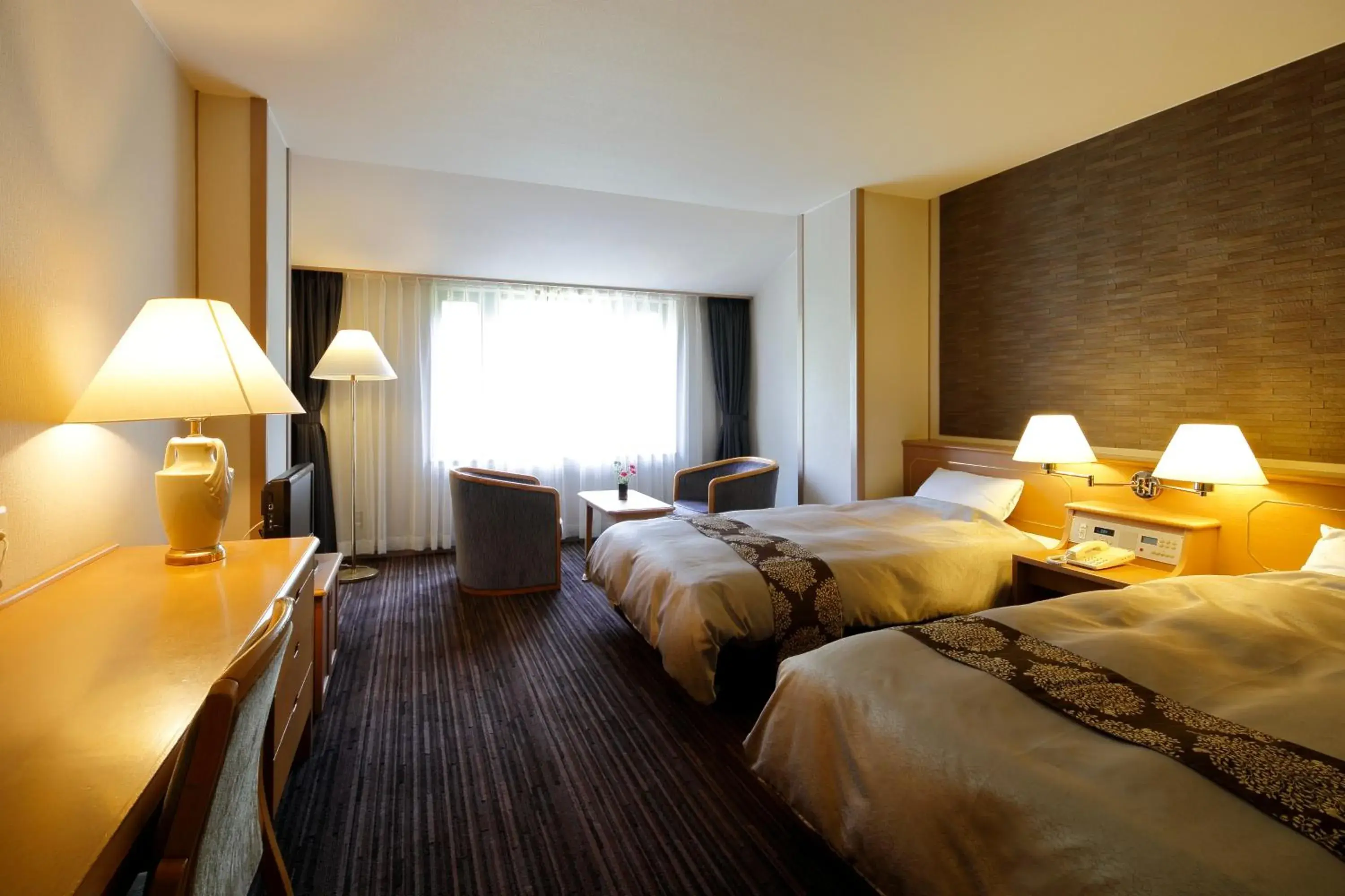 Photo of the whole room, Bed in Hodakaso Yamano Hotel