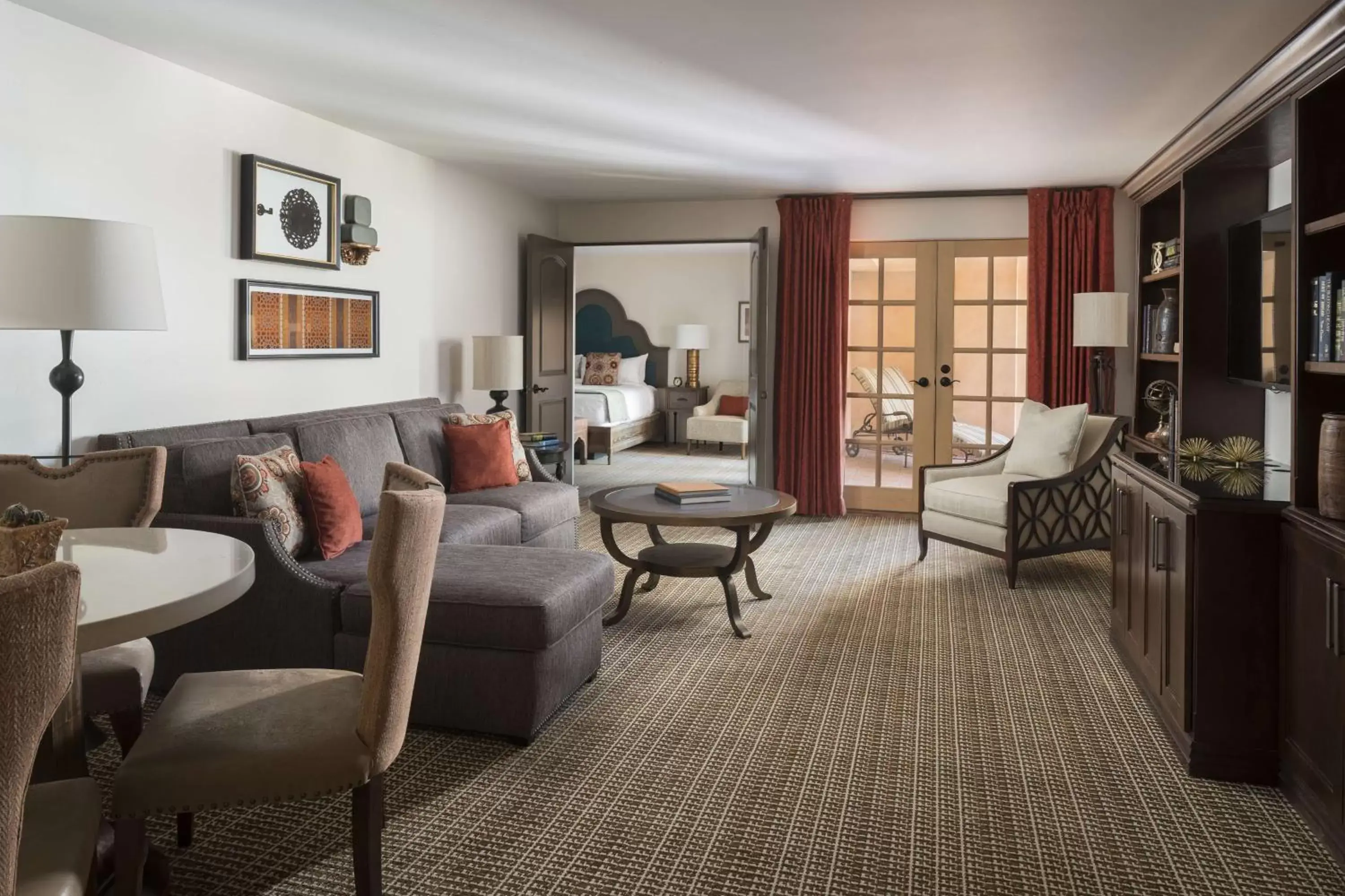 Corner Suite with Terrace and View in Royal Palms Resort and Spa, part of Hyatt