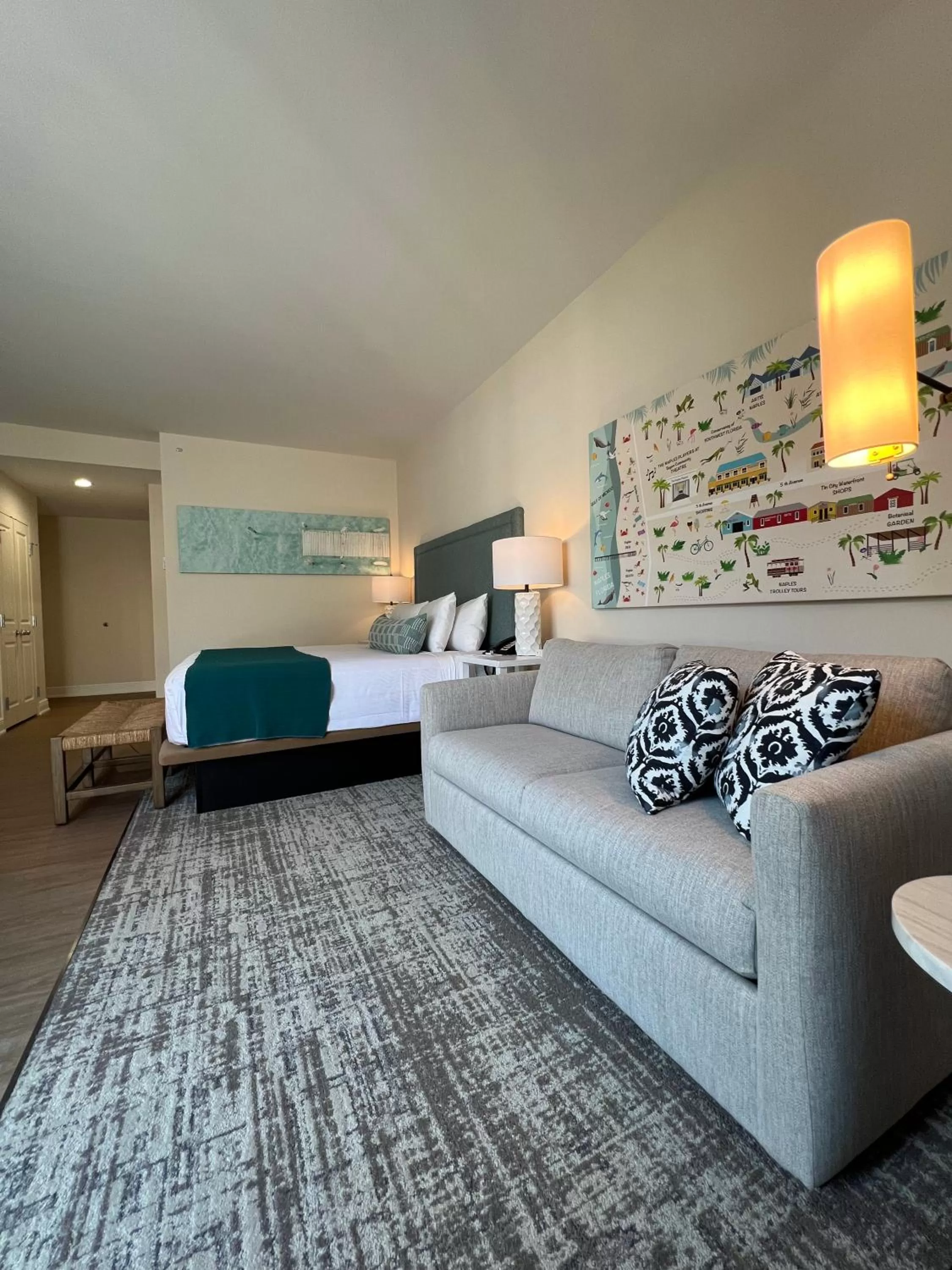 Bed in The Capri Inn