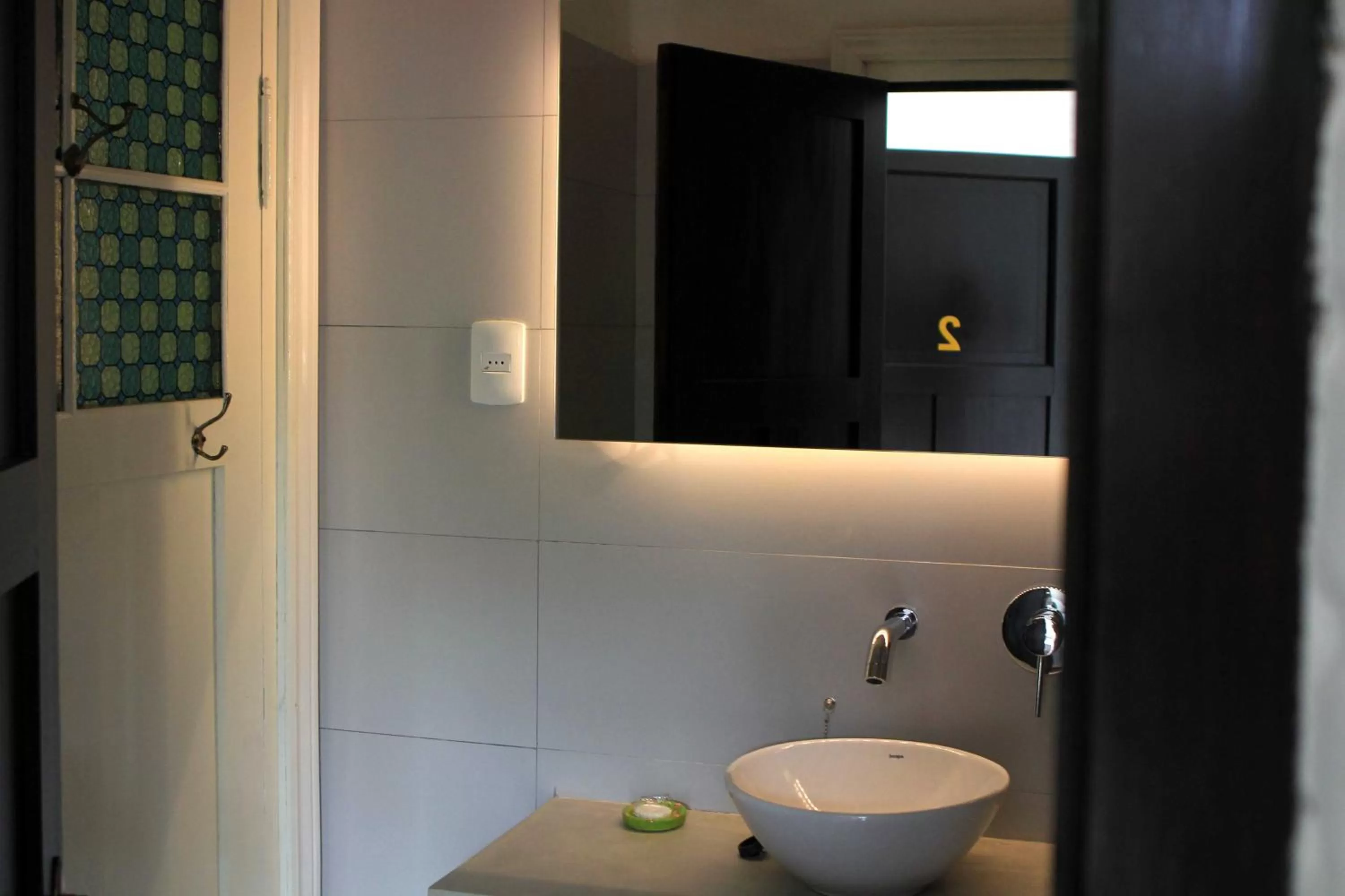 Bathroom in Santoral Restaurante y Posada Pet Friendly