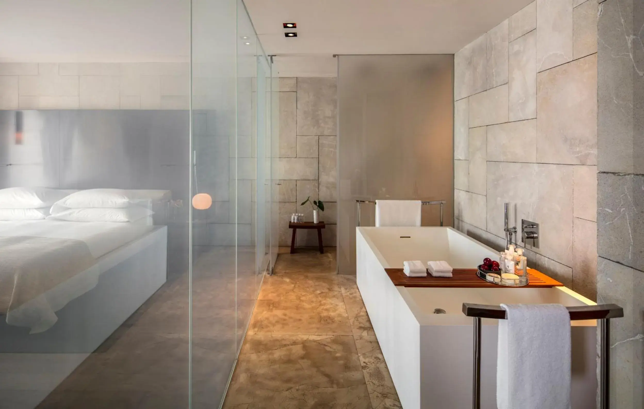 Bathroom in Mamilla Hotel