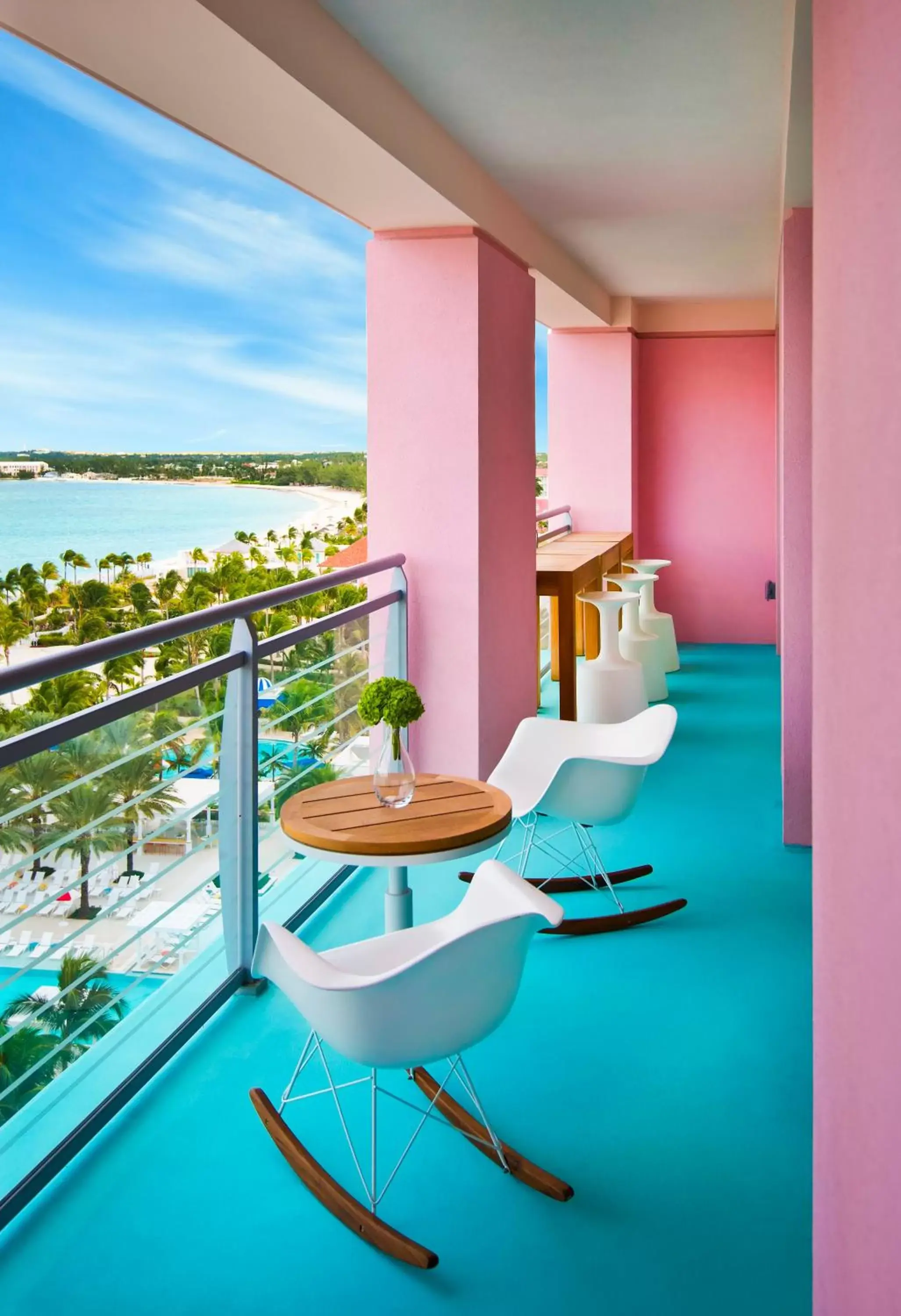 Balcony/Terrace in SLS at Baha Mar