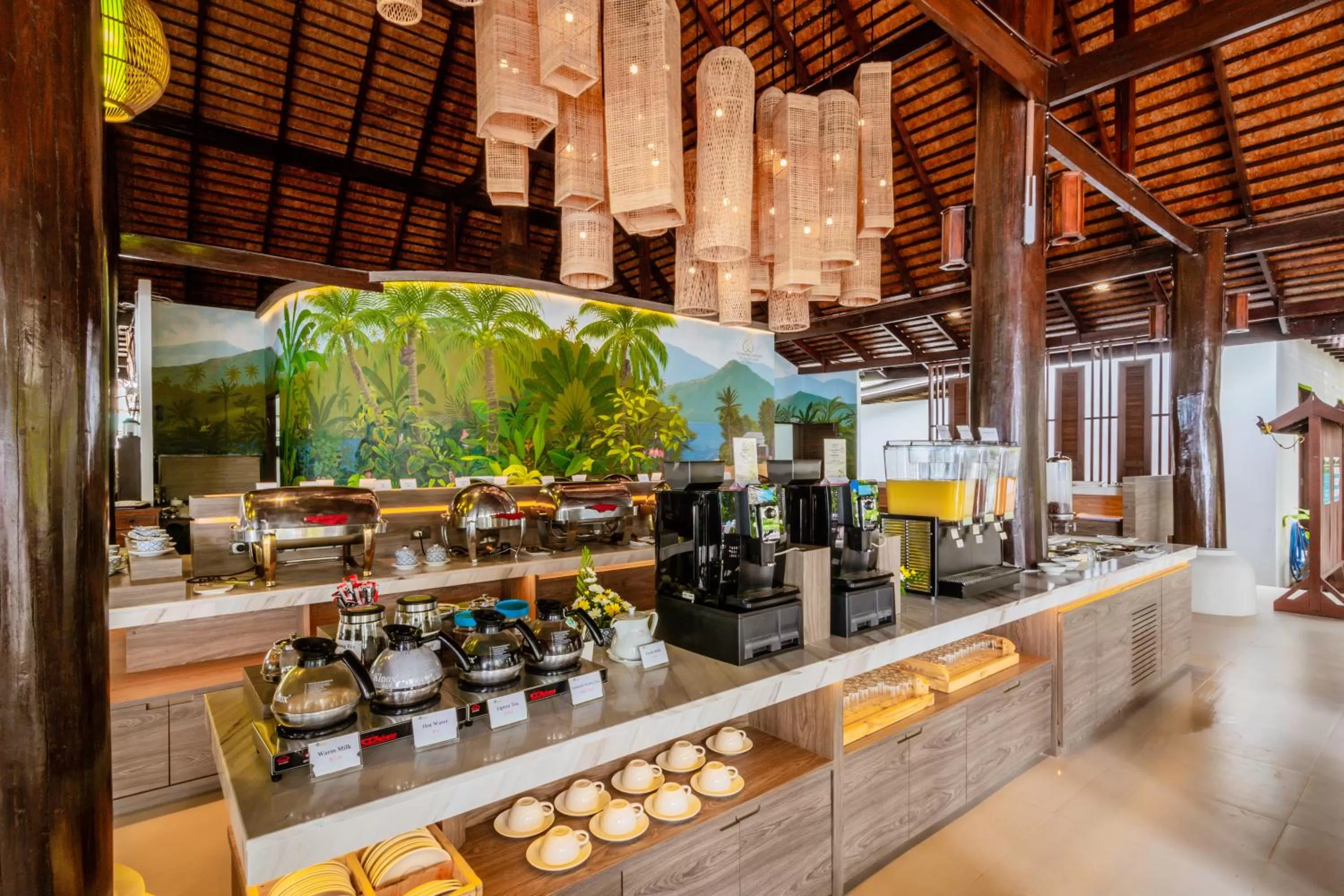 Buffet breakfast in Chaweng Garden Beach Resort - SHA Plus