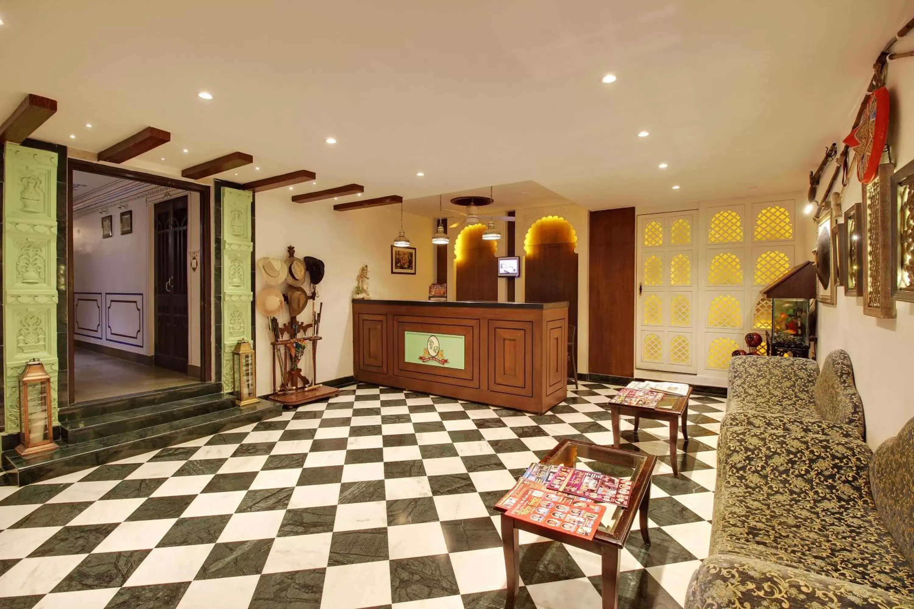 Lobby or reception, Lobby/Reception in Panna Vilas - A Lake Facing Boutique Hotel