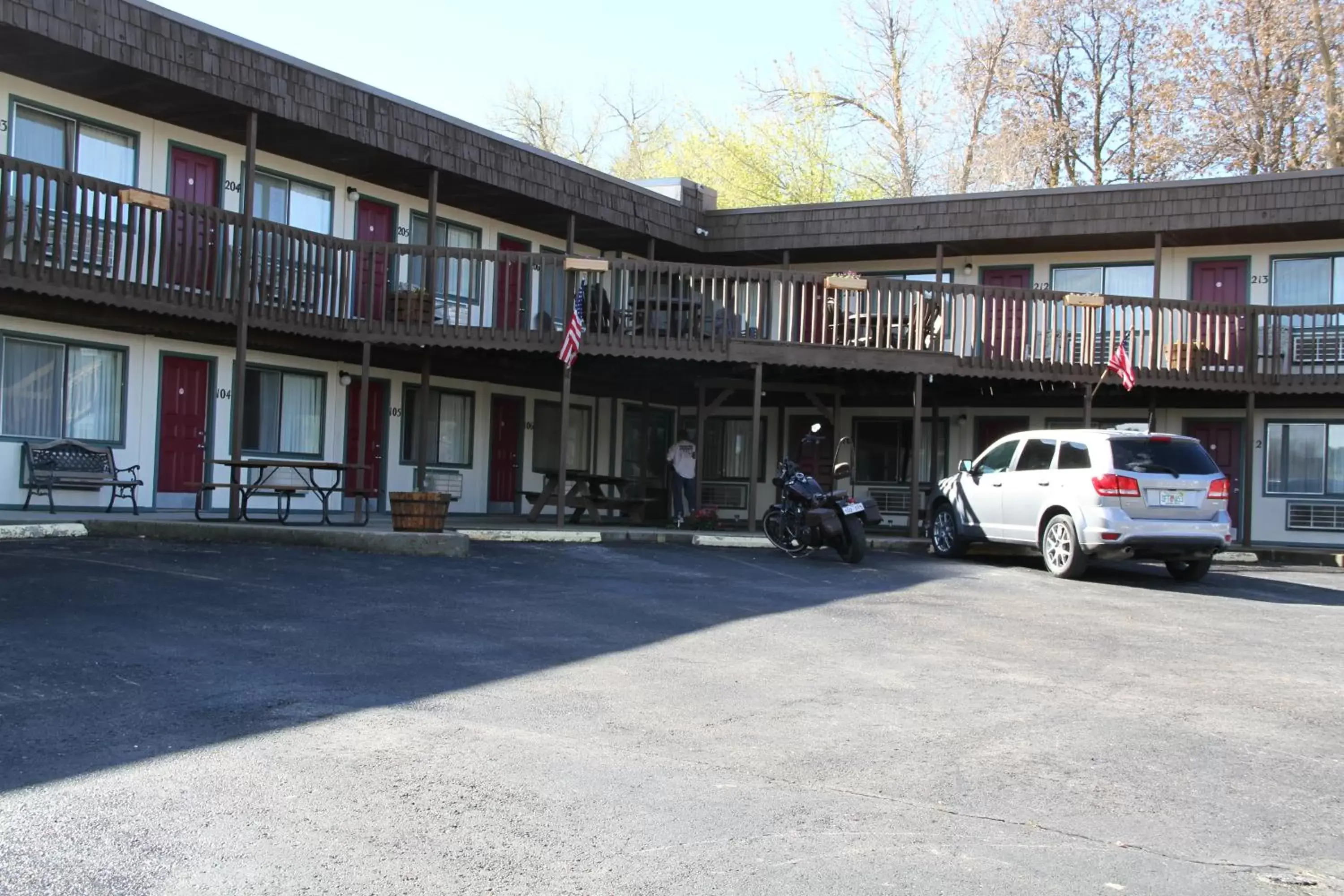 Property Building in The Sturgis Motel