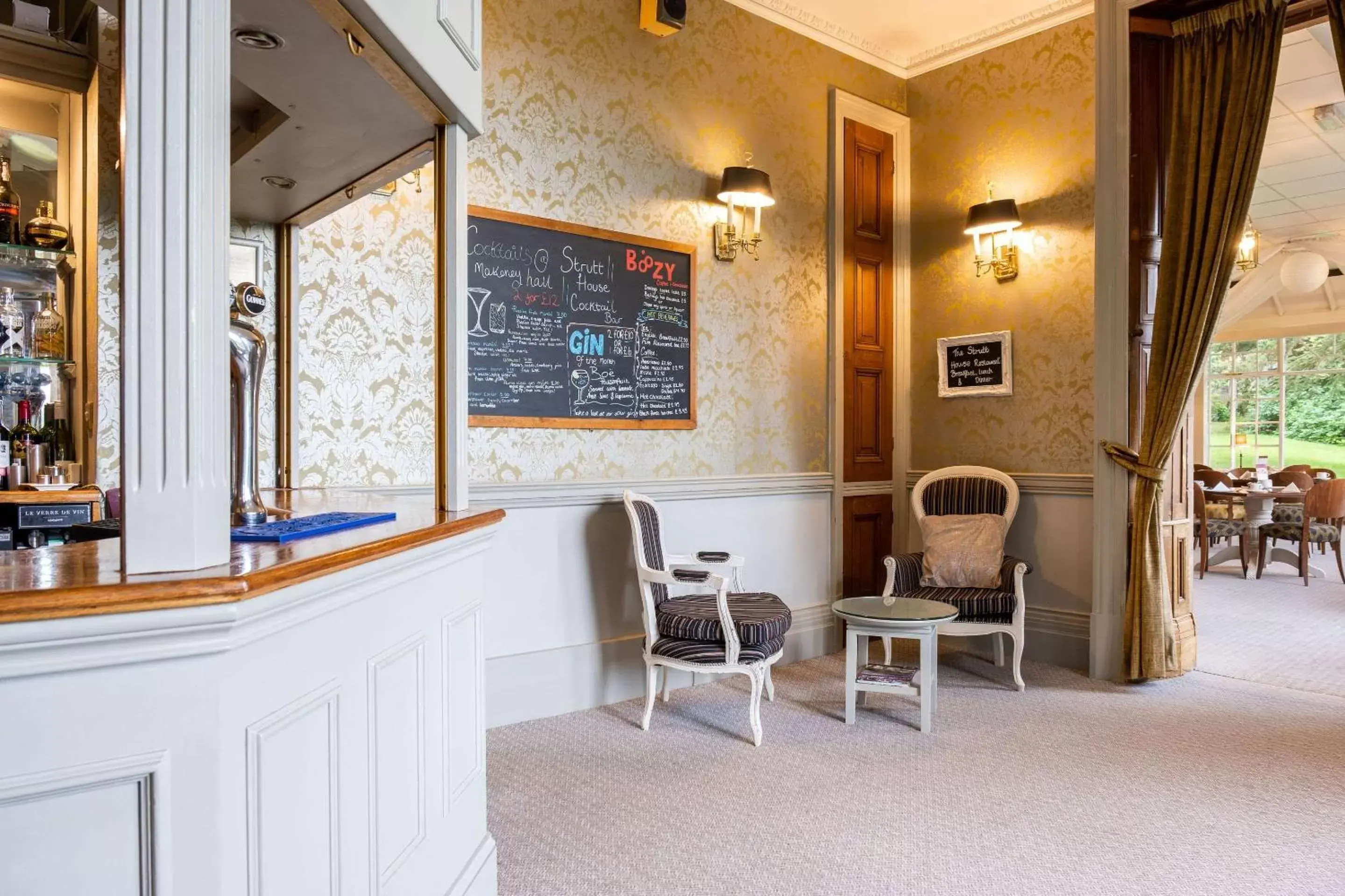 Lounge or bar in Makeney Hall Hotel