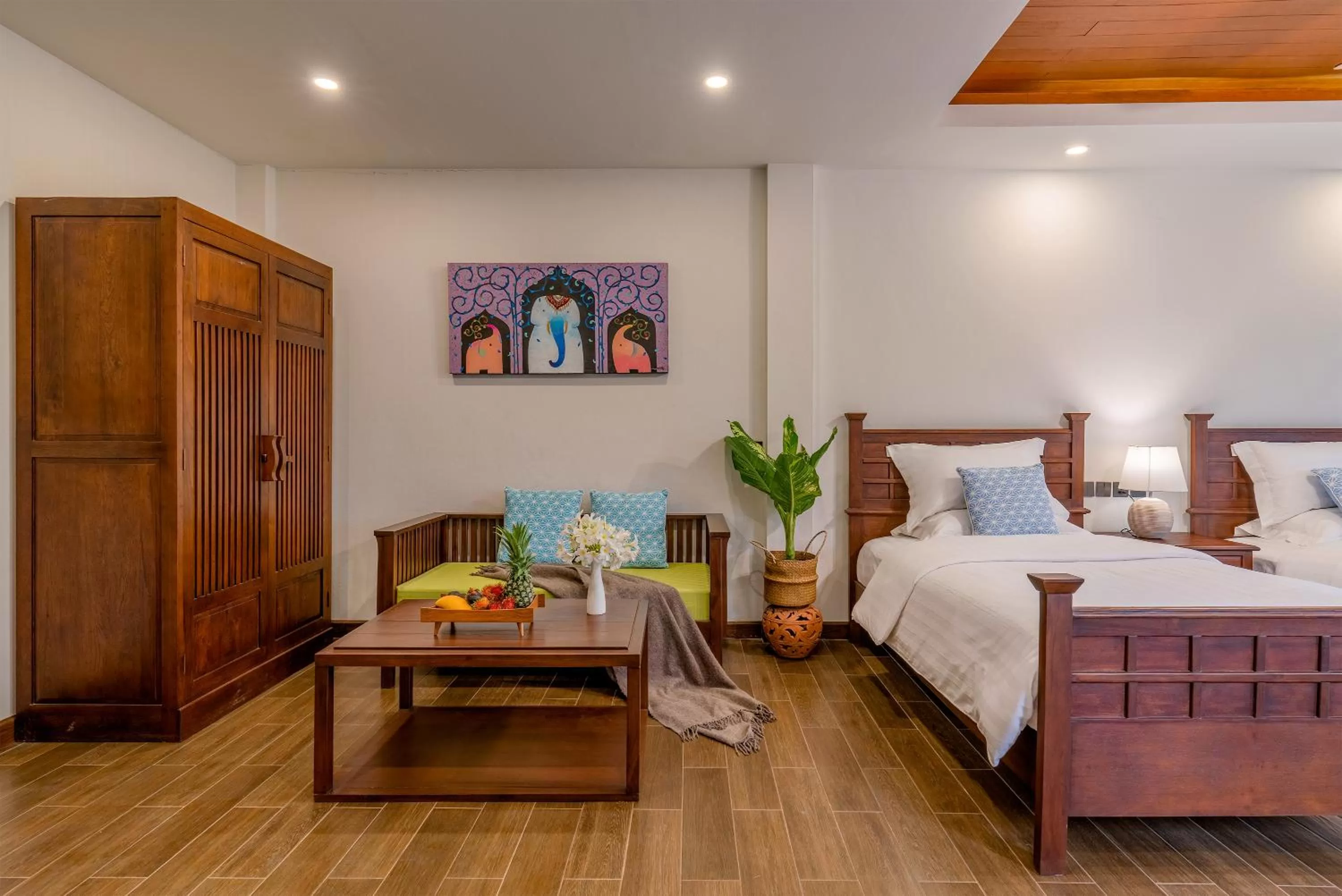 Photo of the whole room, Bed in Lanna Deer Resort Chiang Mai