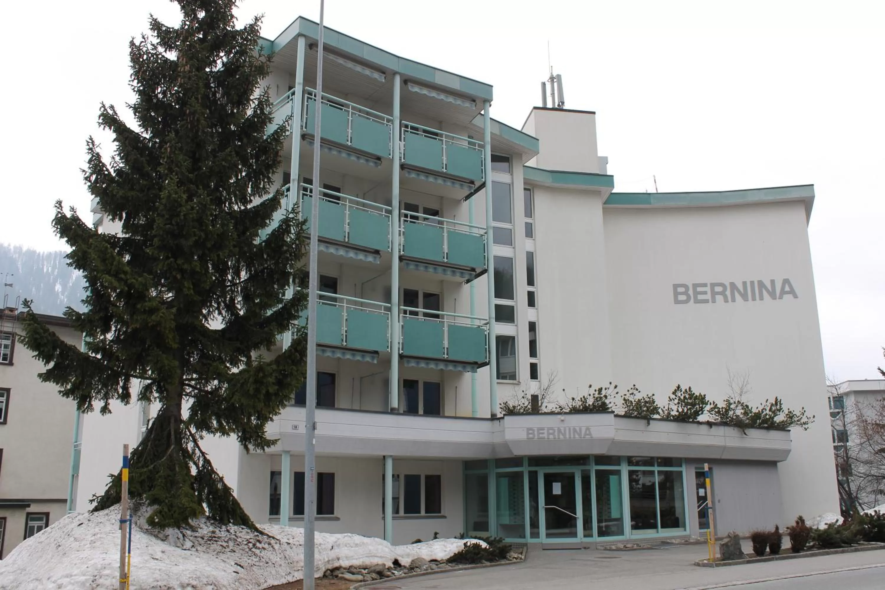 Property building in Bernina Bed and Breakfast